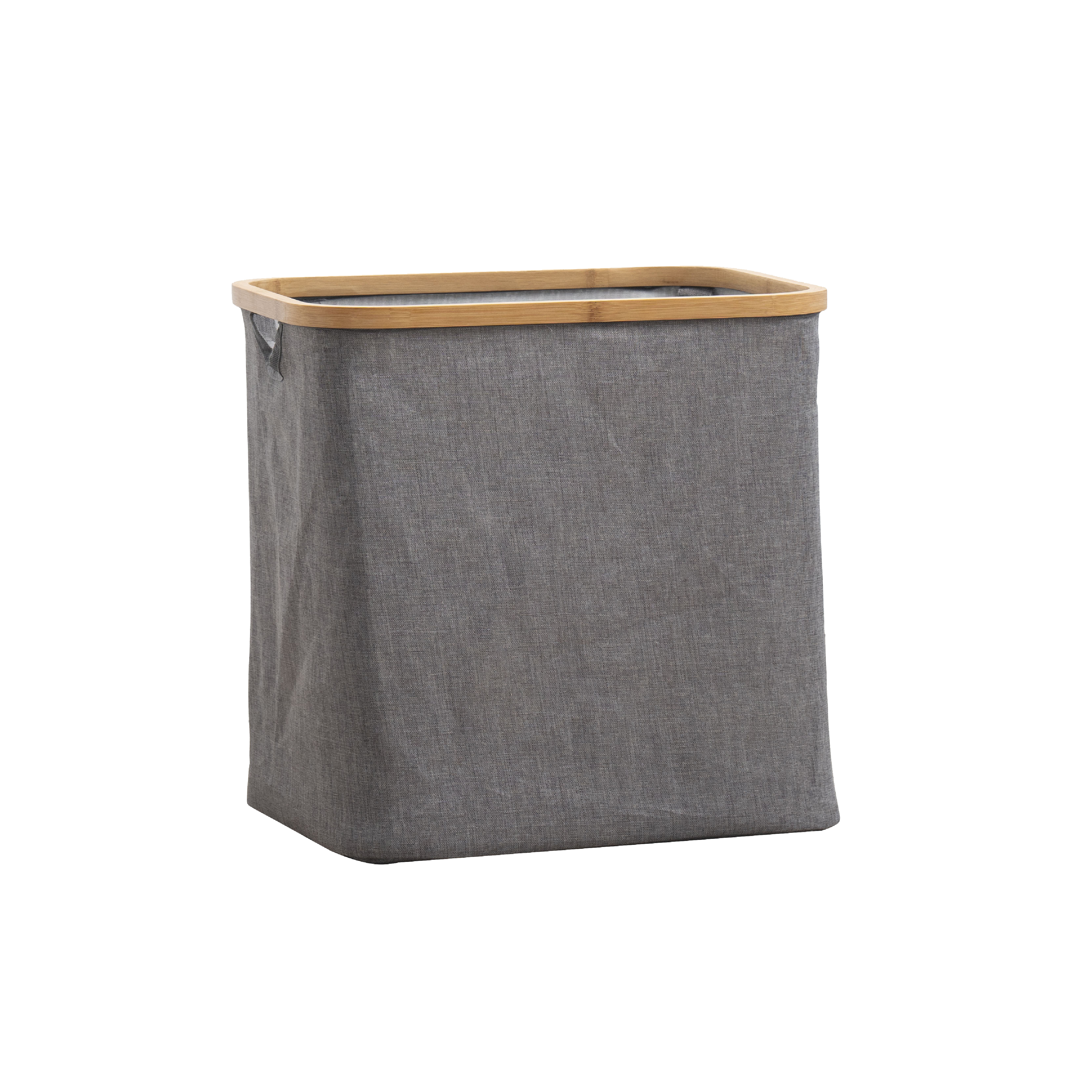 

Fabric & Bamboo Basket 38*26*26Cm