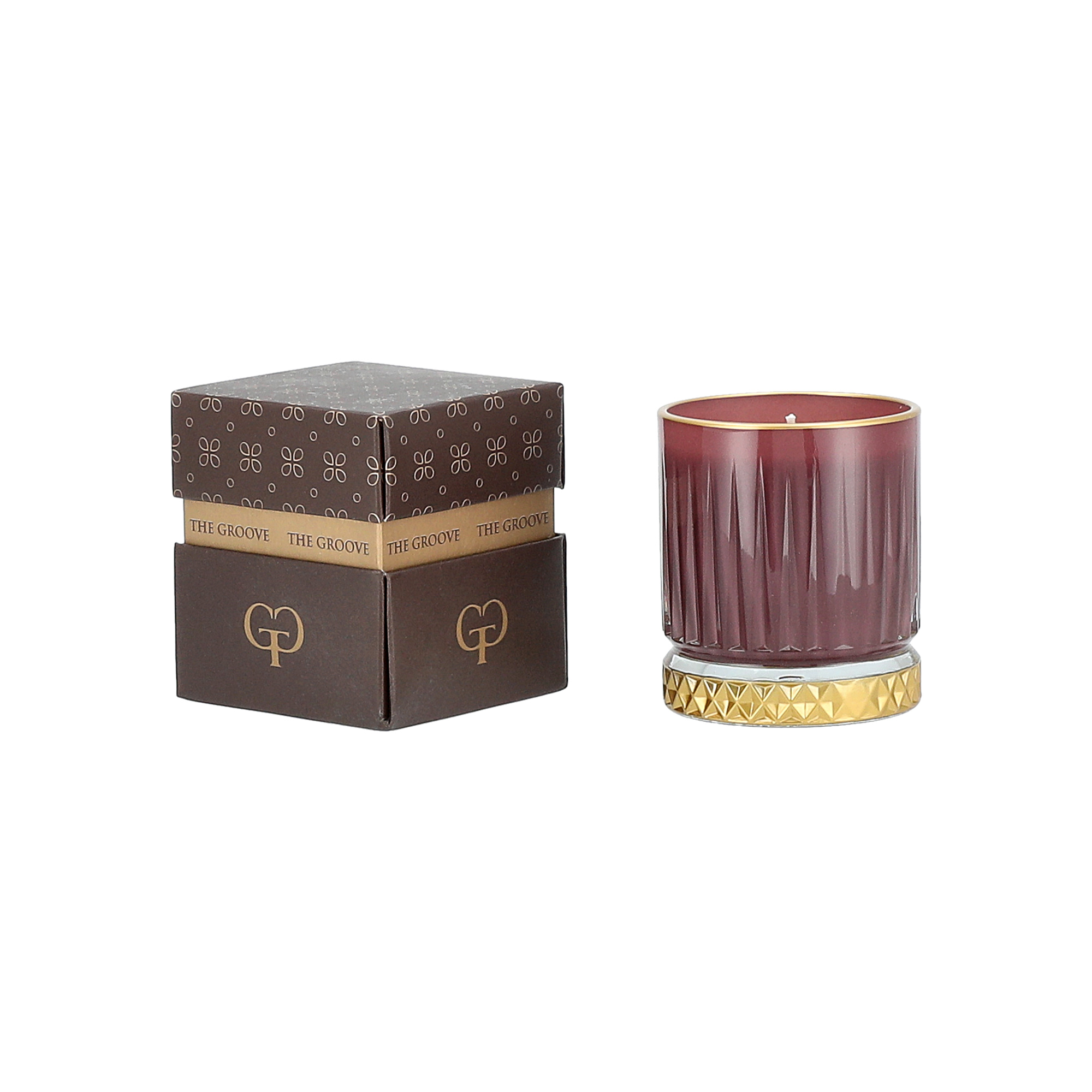 

Gloria gold candle 7.5*8.5 Cm Rose