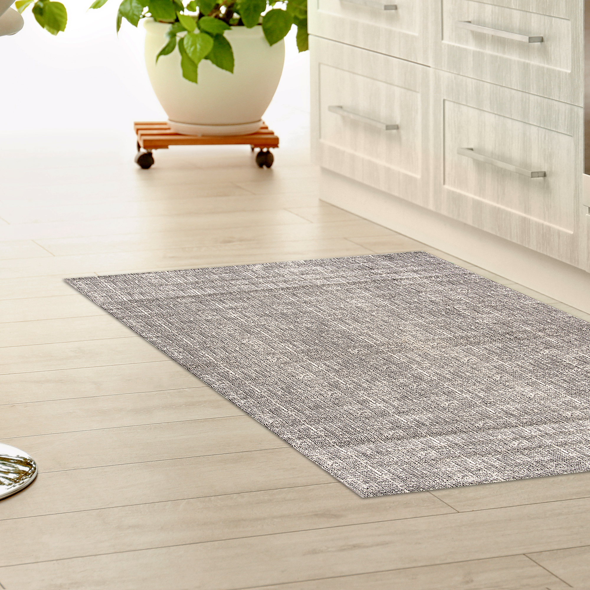 

Cottage printed rug, 100% cotton 75*120cm