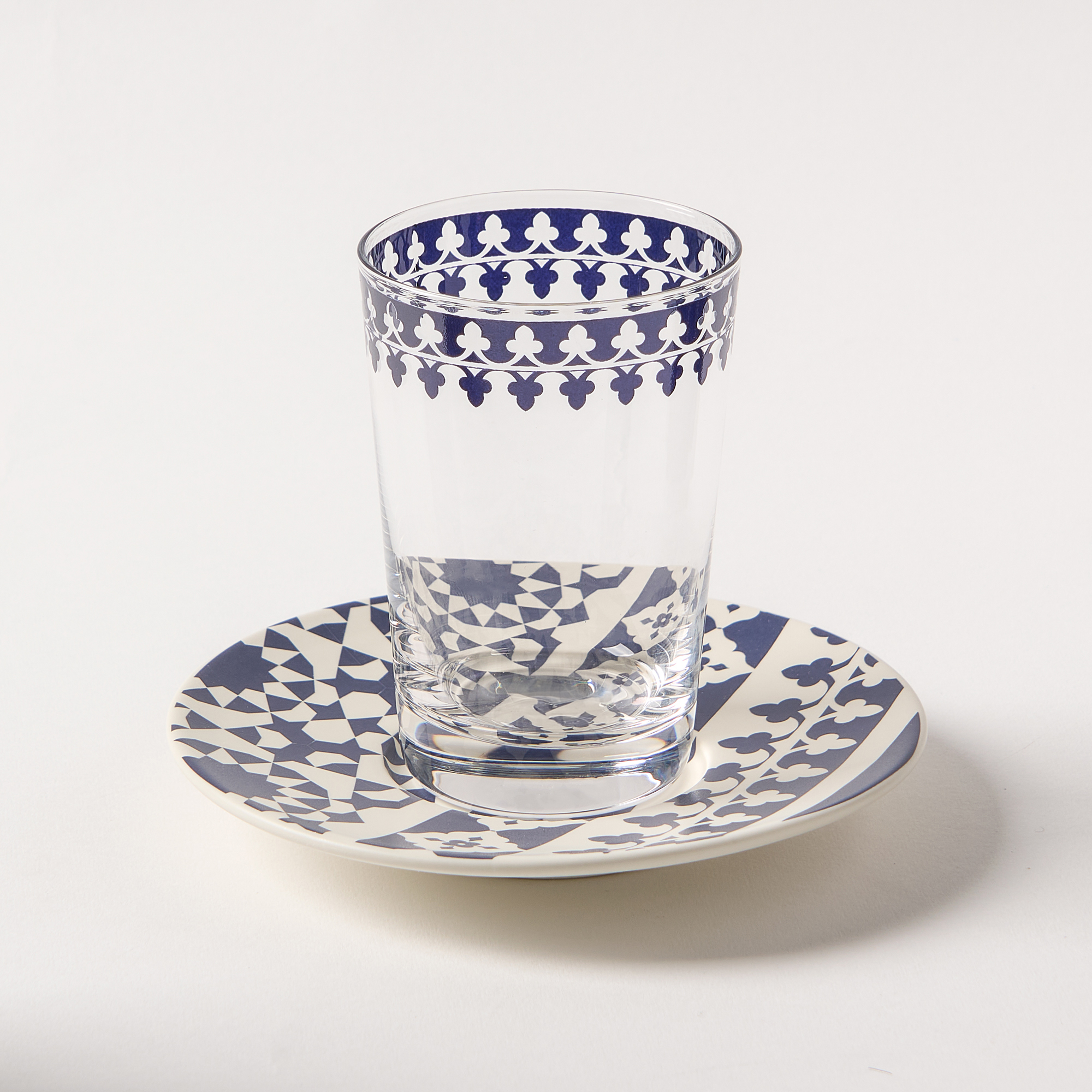 

Bahja blue & white porcelain tea set
