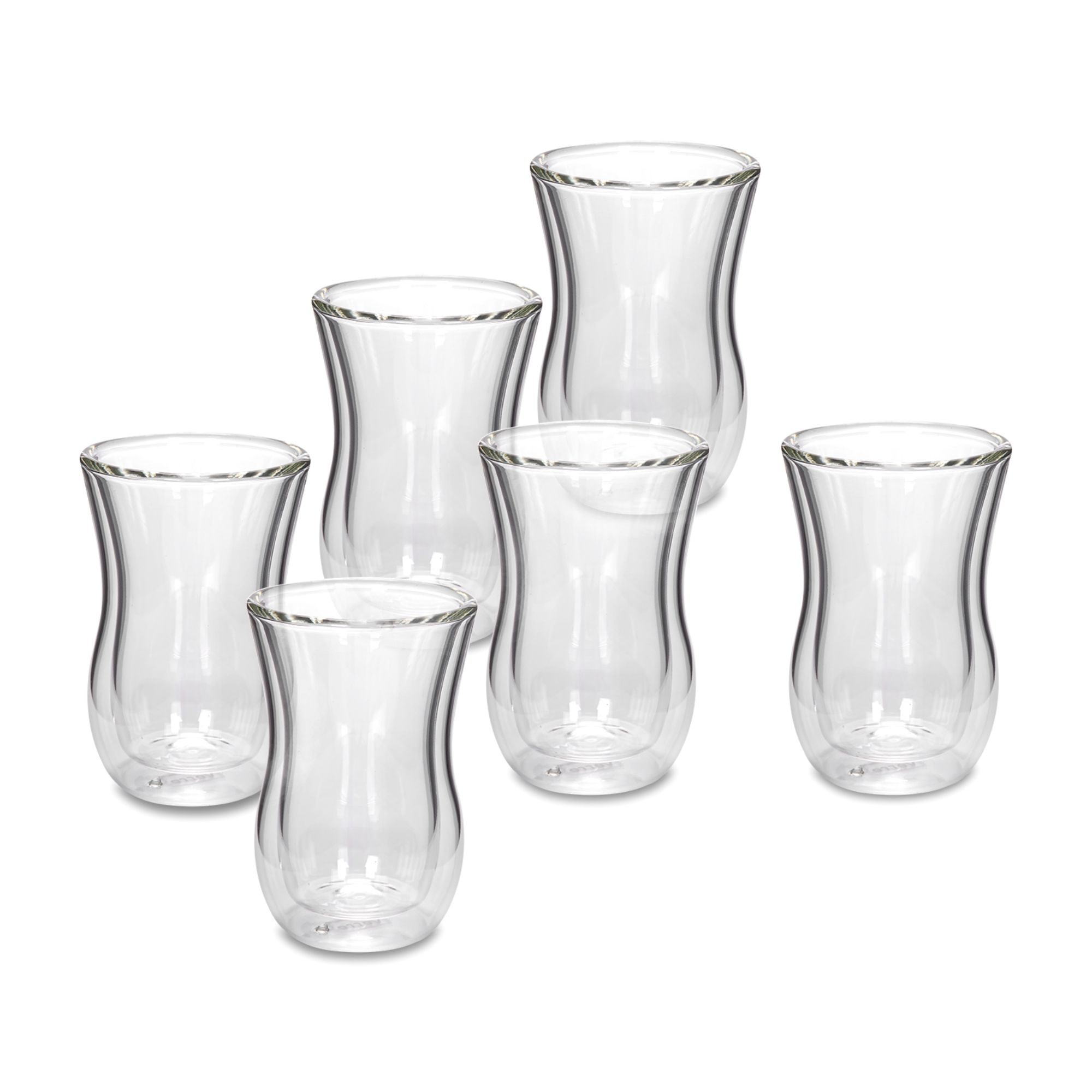 

Arabic Tea Cups 6 Pieces Double Wall