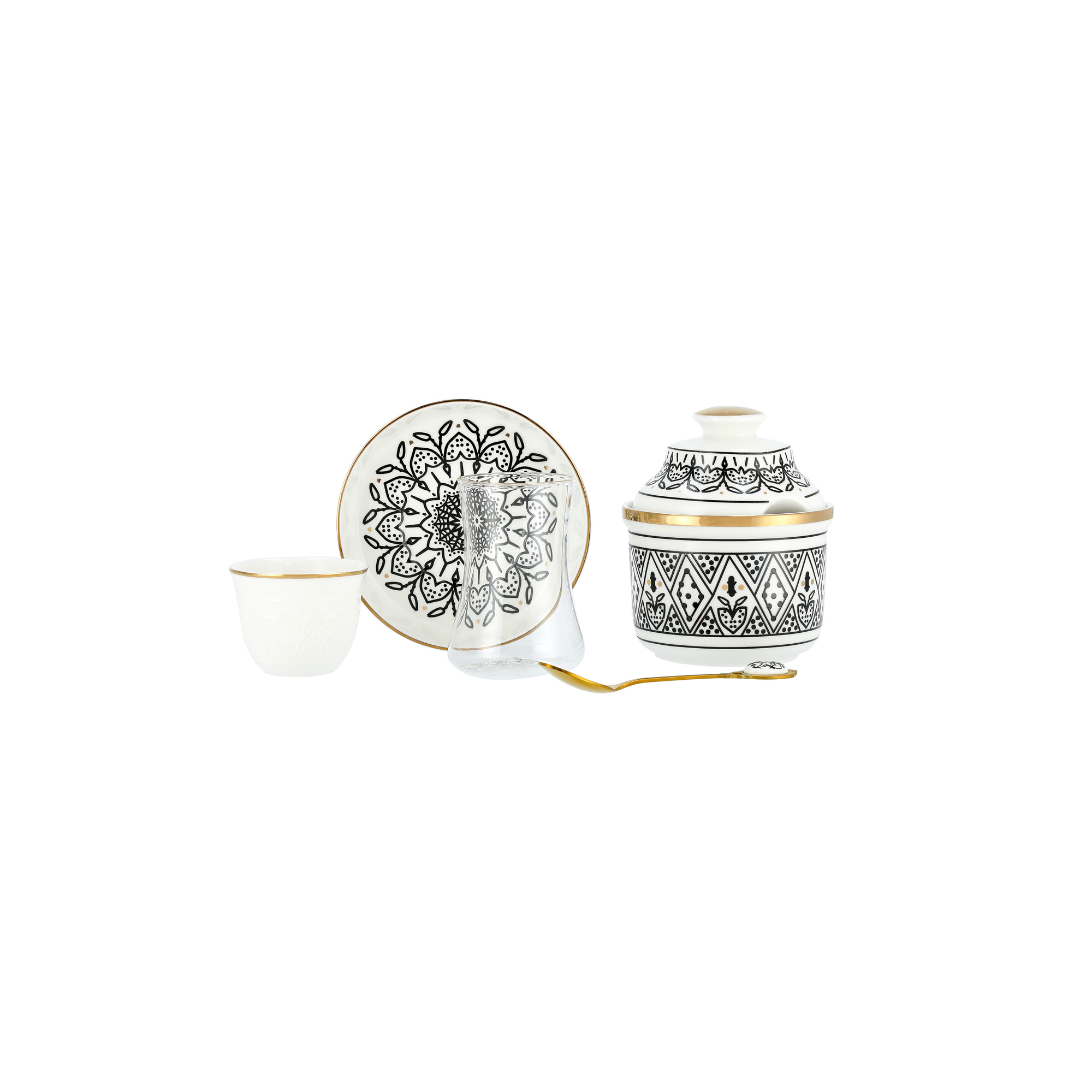

21 Pcs Arabic T&C Set Morrocan Theme