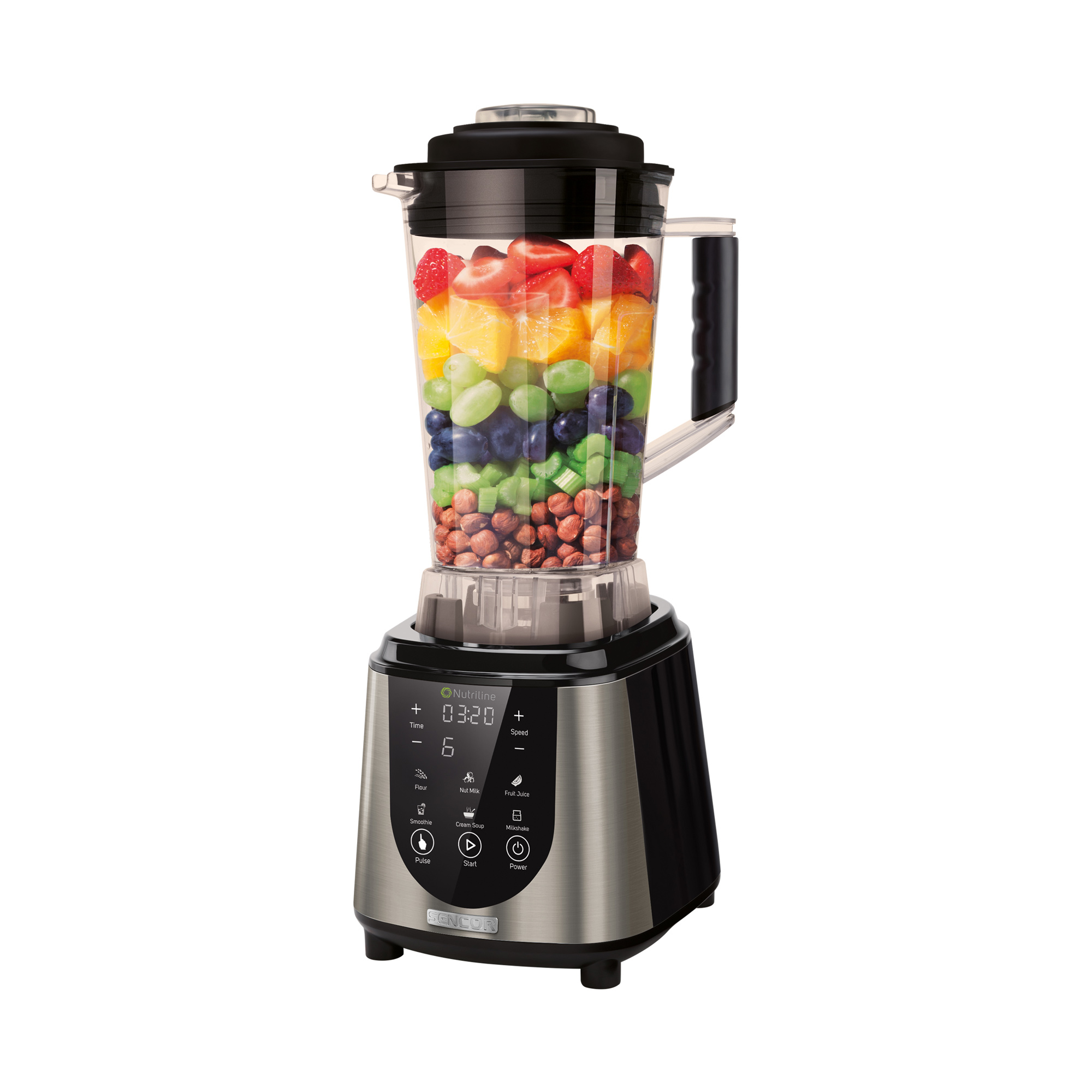 

Sencor plastic black blender 1800W 2L, 8 speeds