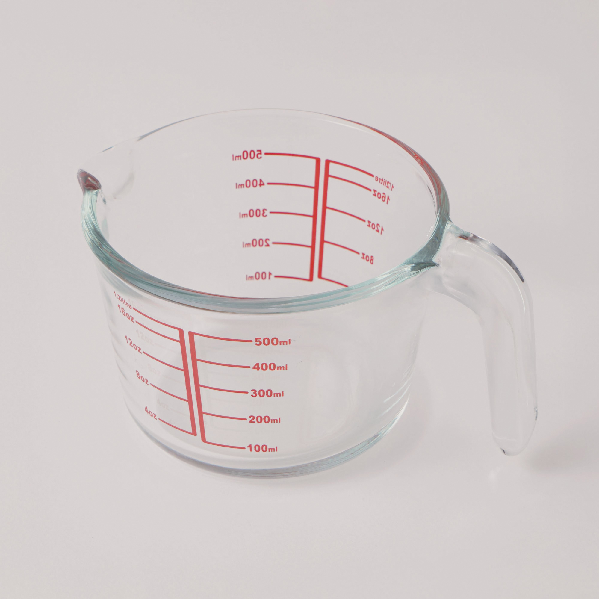 Alberto 500ml borosilicate glass measuring cup