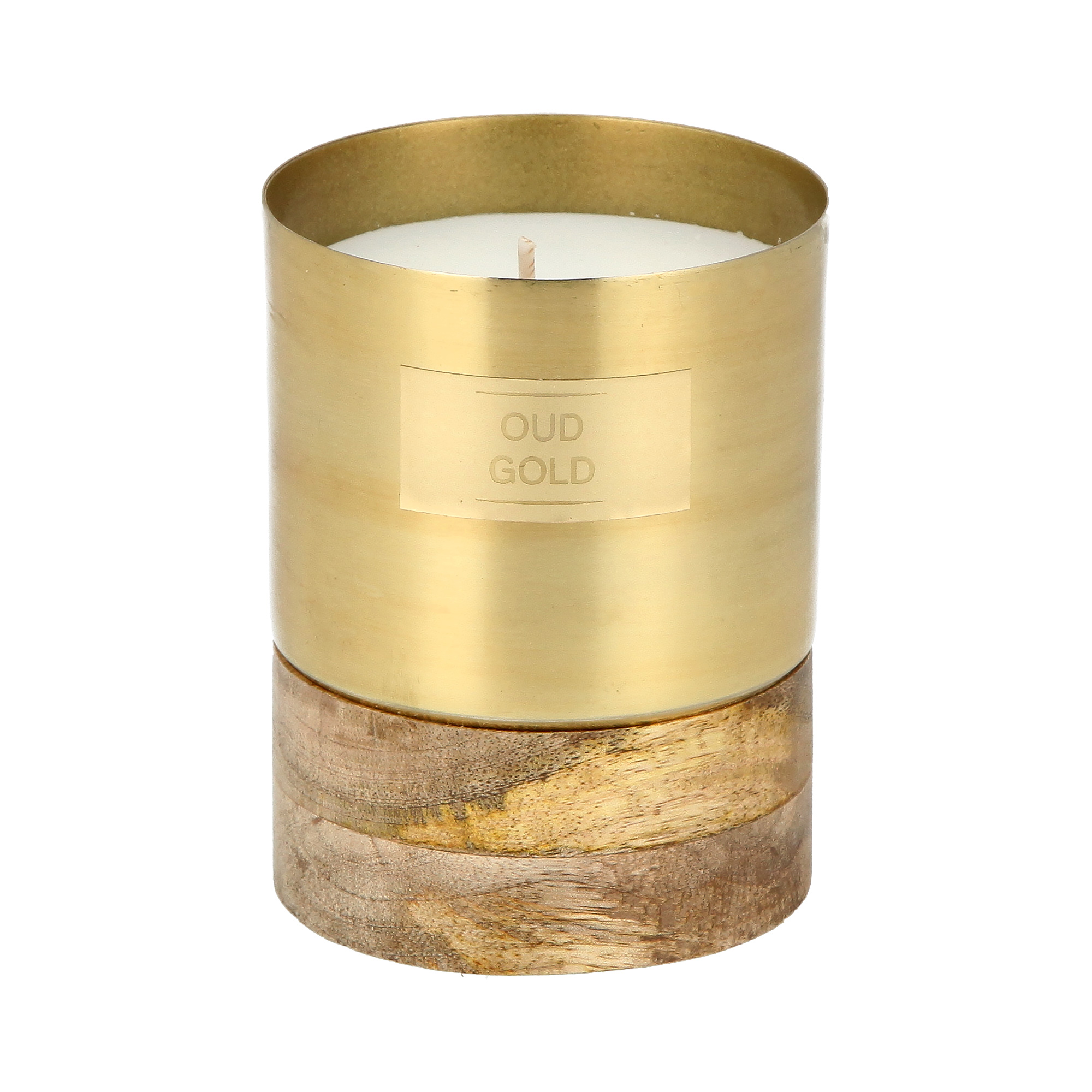 

Votive Candle With Wooden Base