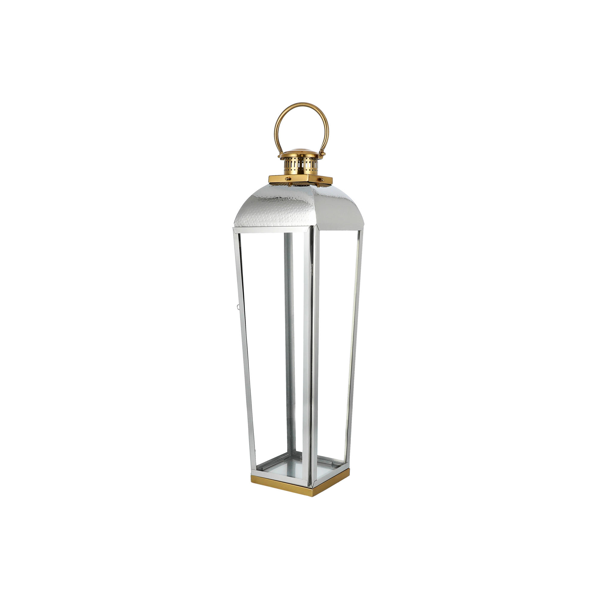 

Lantern Gold And Silver 25.4 Cm X Ht:91 Cm