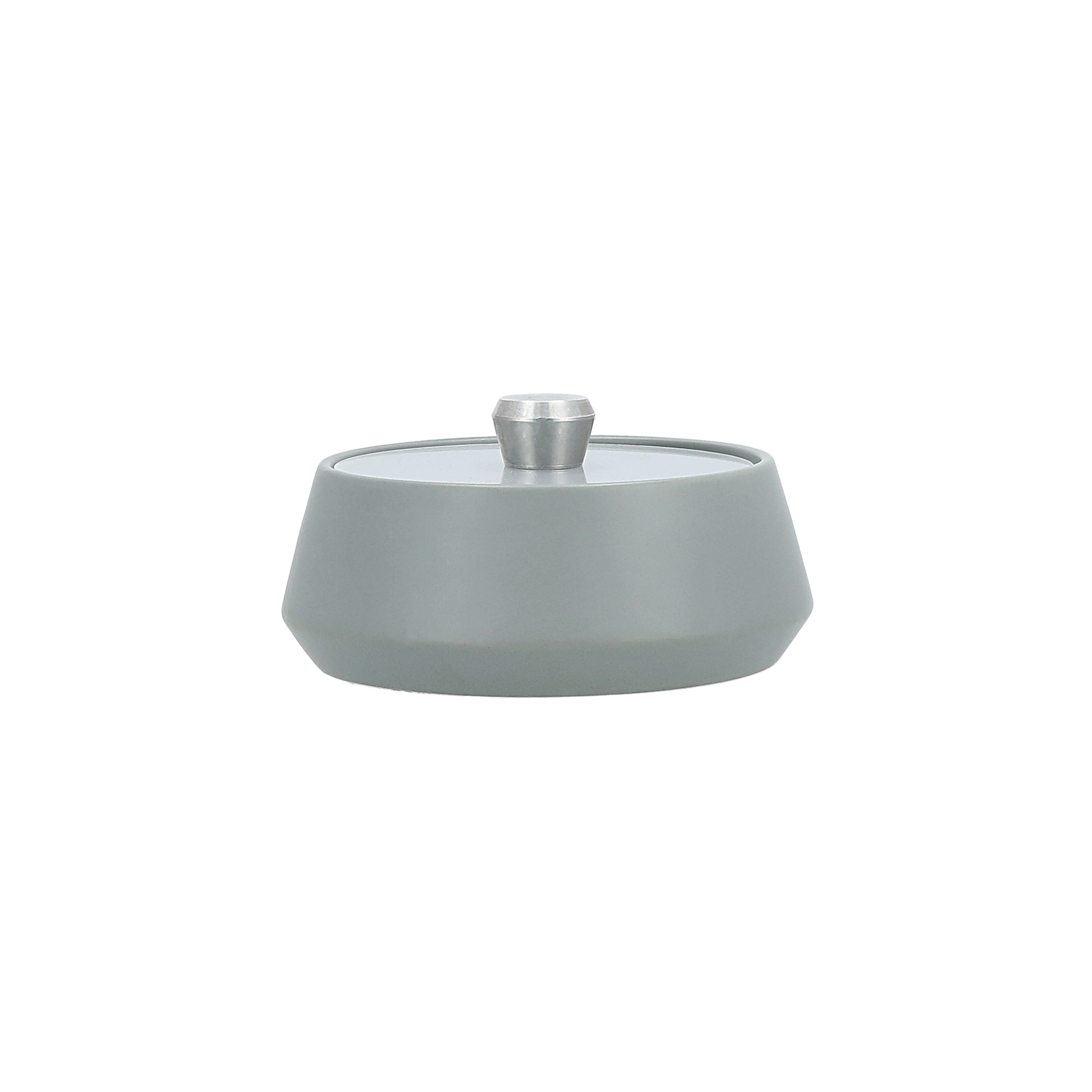 

Dallaty grey porcelain date bowl with lid 15.5*15.5*10 cm