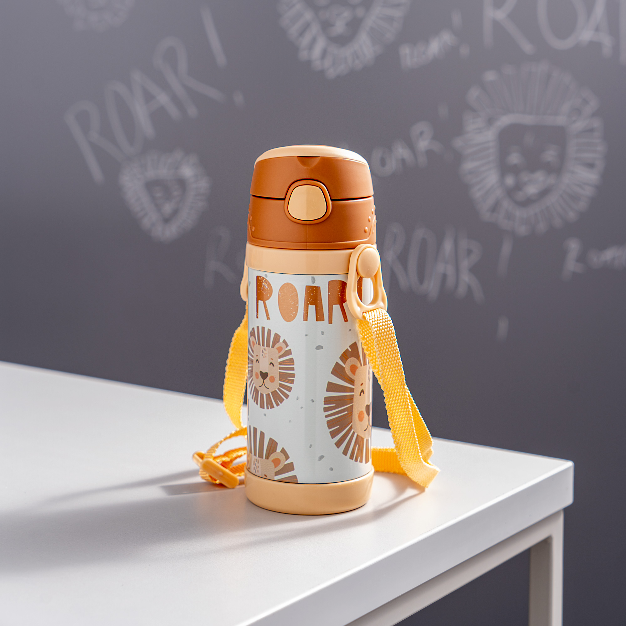 

Stainless Steel Water Bottle 350Ml Lion