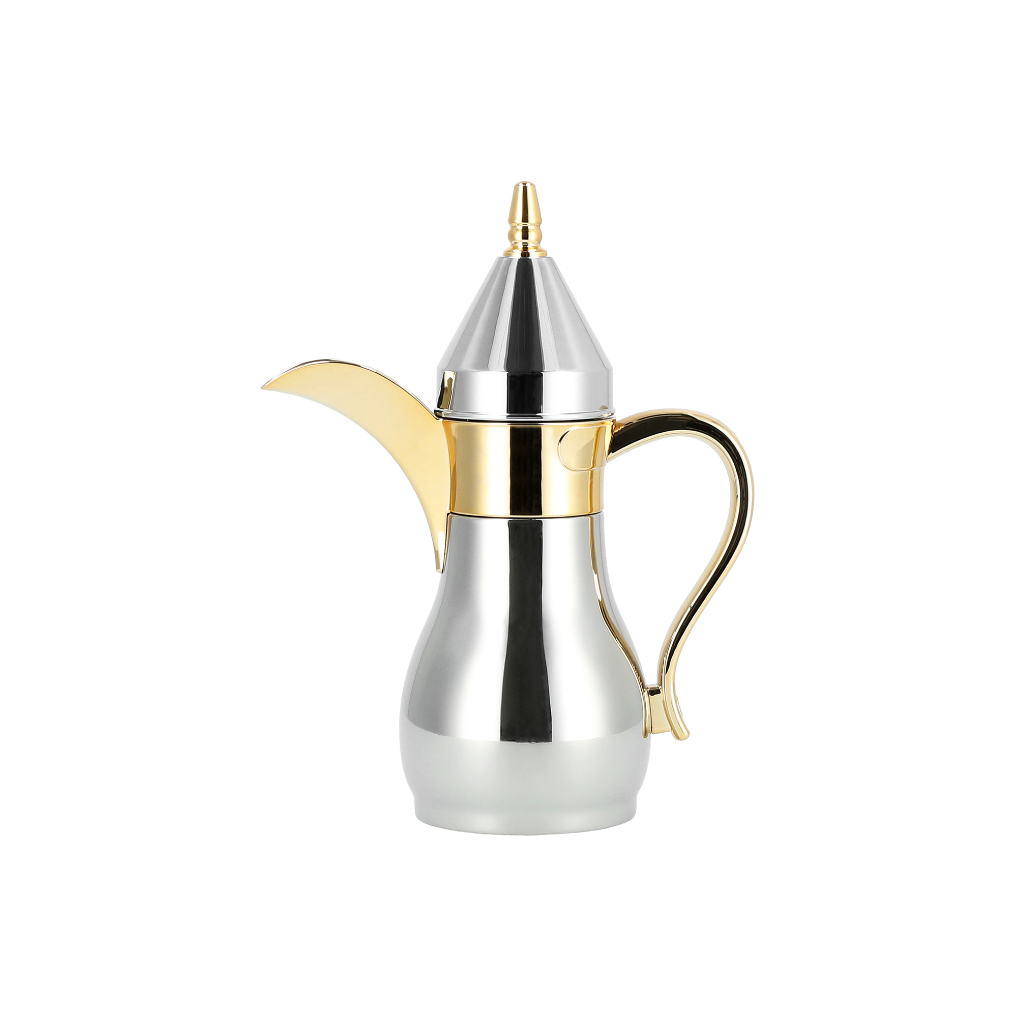 

Dallaty mini vacuum flask chrome/gold 3 ml