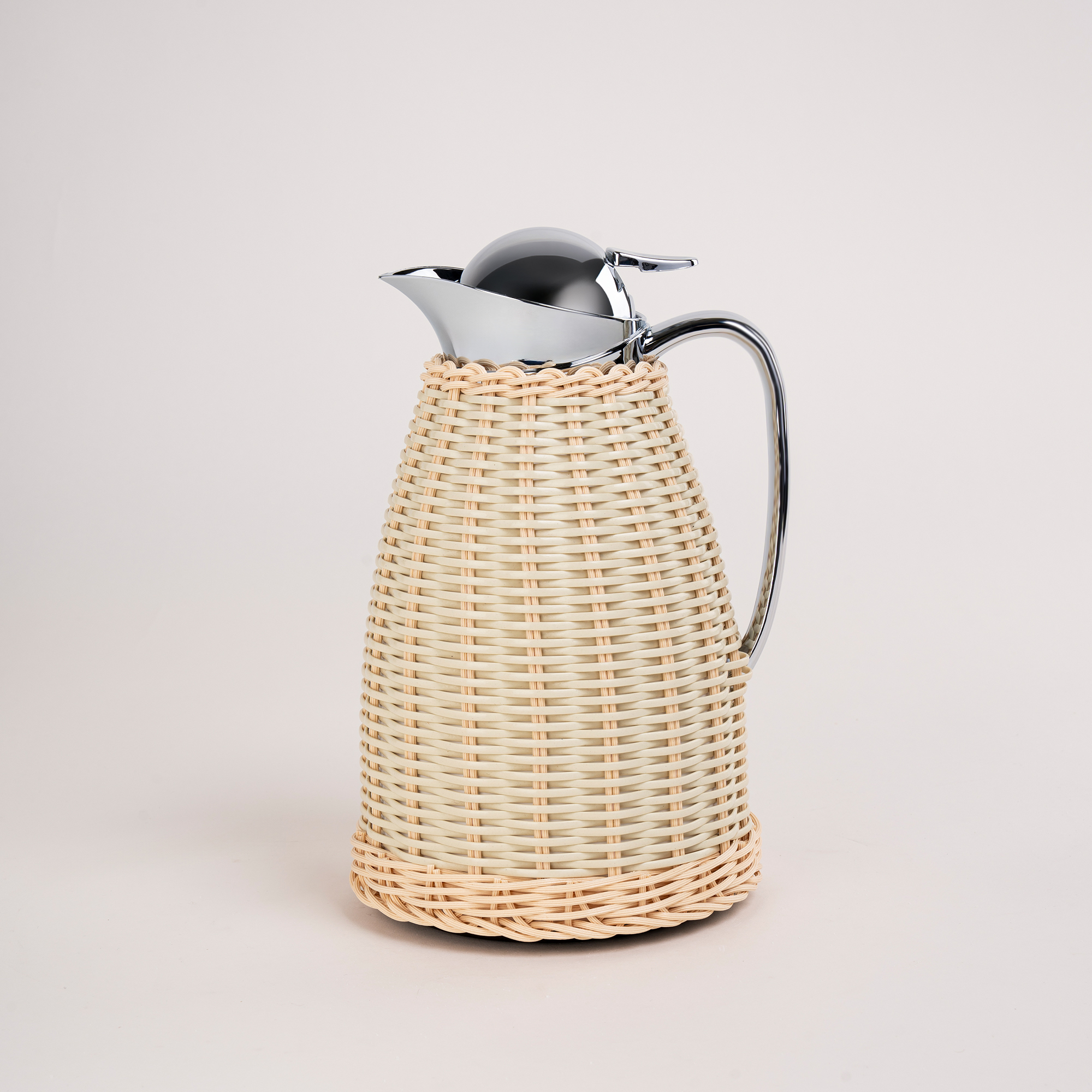 

Dallaty Vacuum Flask 1 L Grey & beige Color