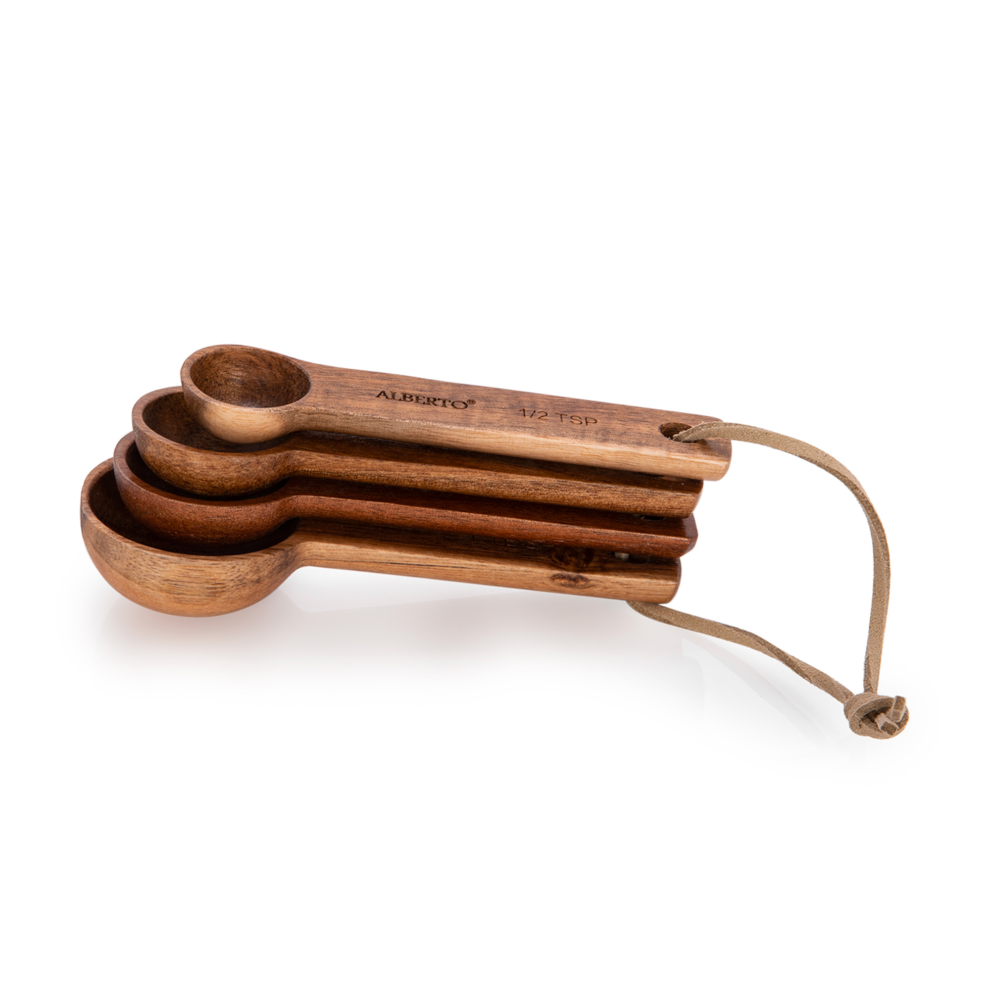 

Alberto wooden measuring spoons 4 pcs