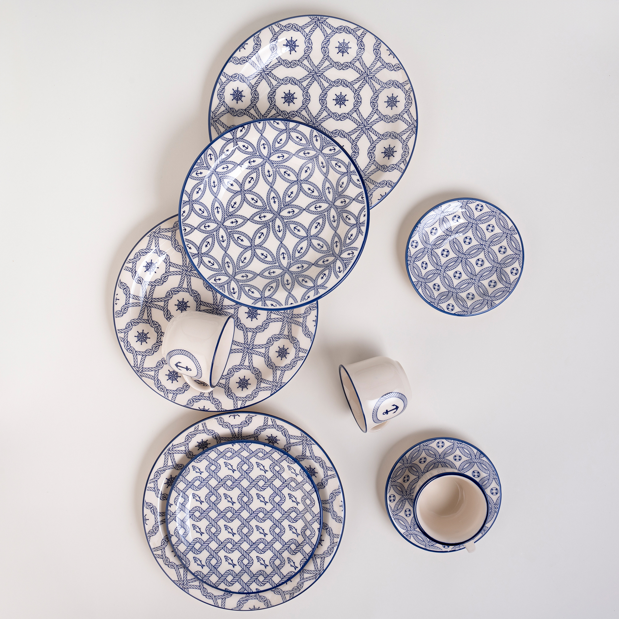 

Oxford Nautico 20 Pieces Dinner Set