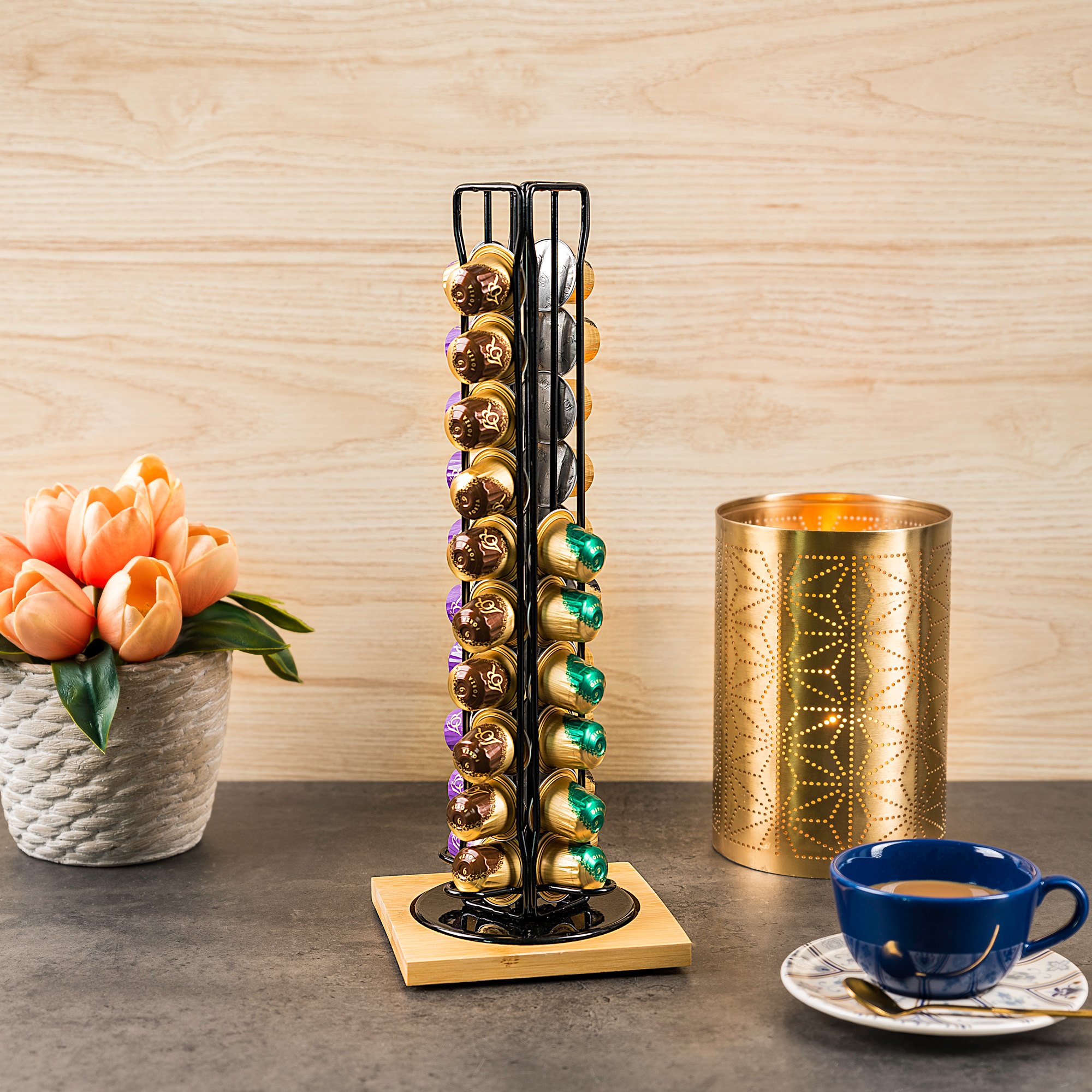 

Coffee Capsule Holder Black