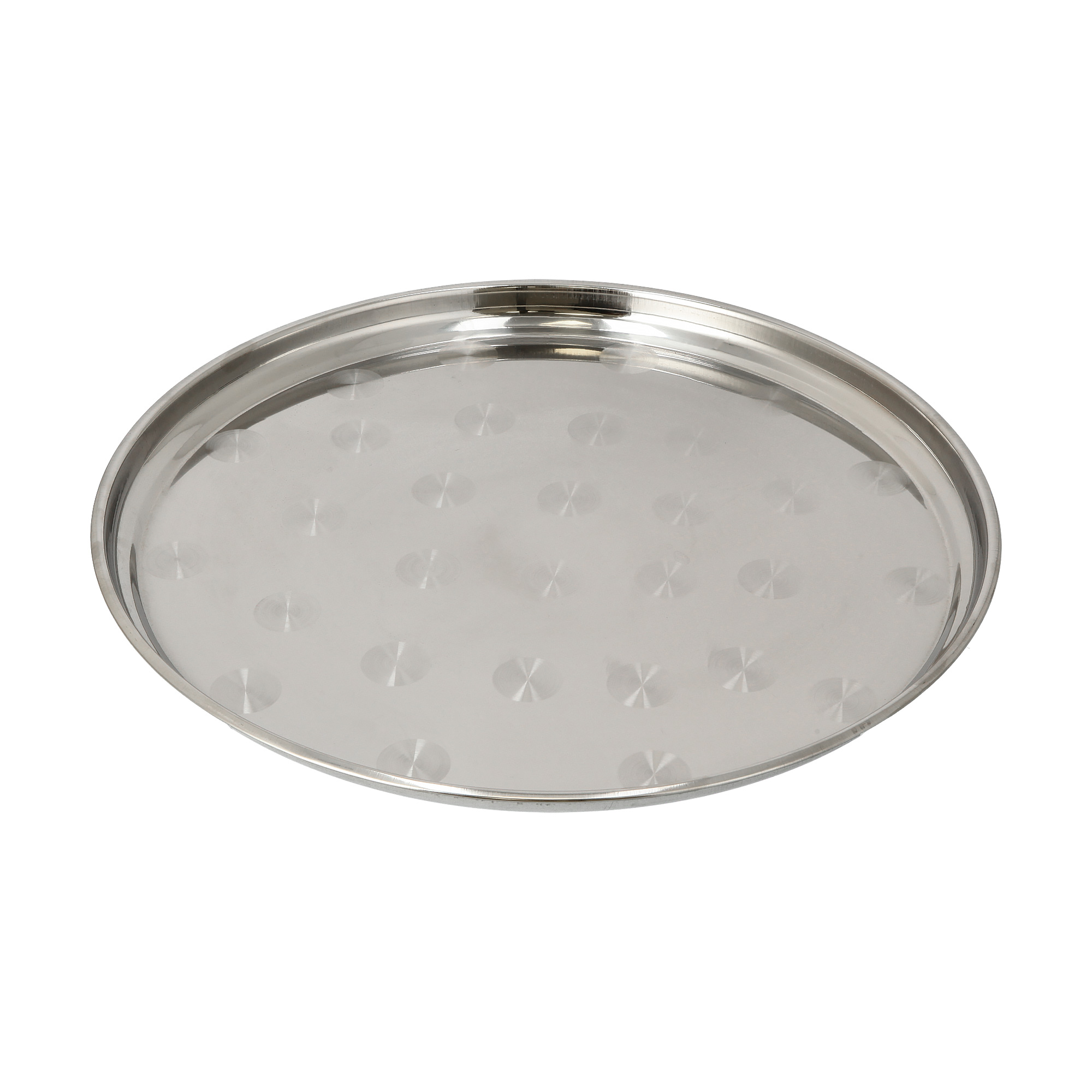 

Stainless Steel Round Serving Tray