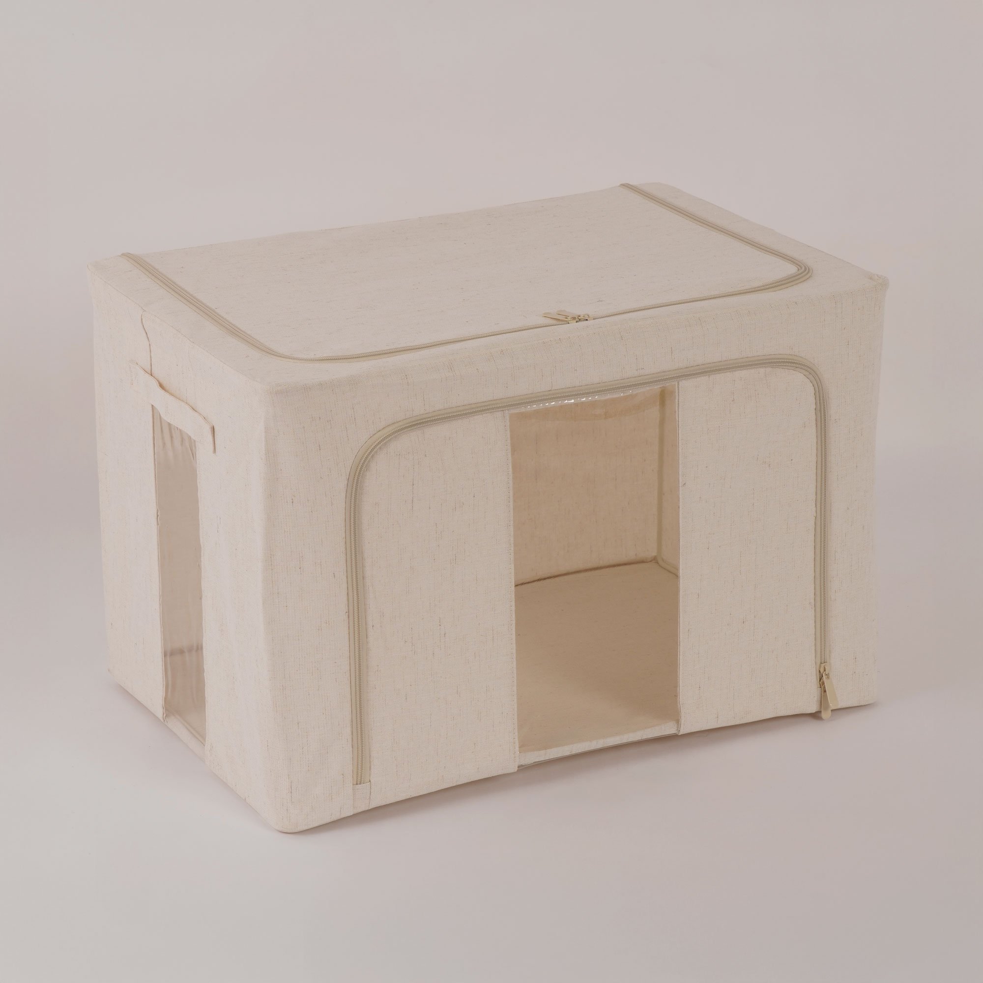 هومز منظم ملابس كبير بوليستر، بيج 62*20*44 سم