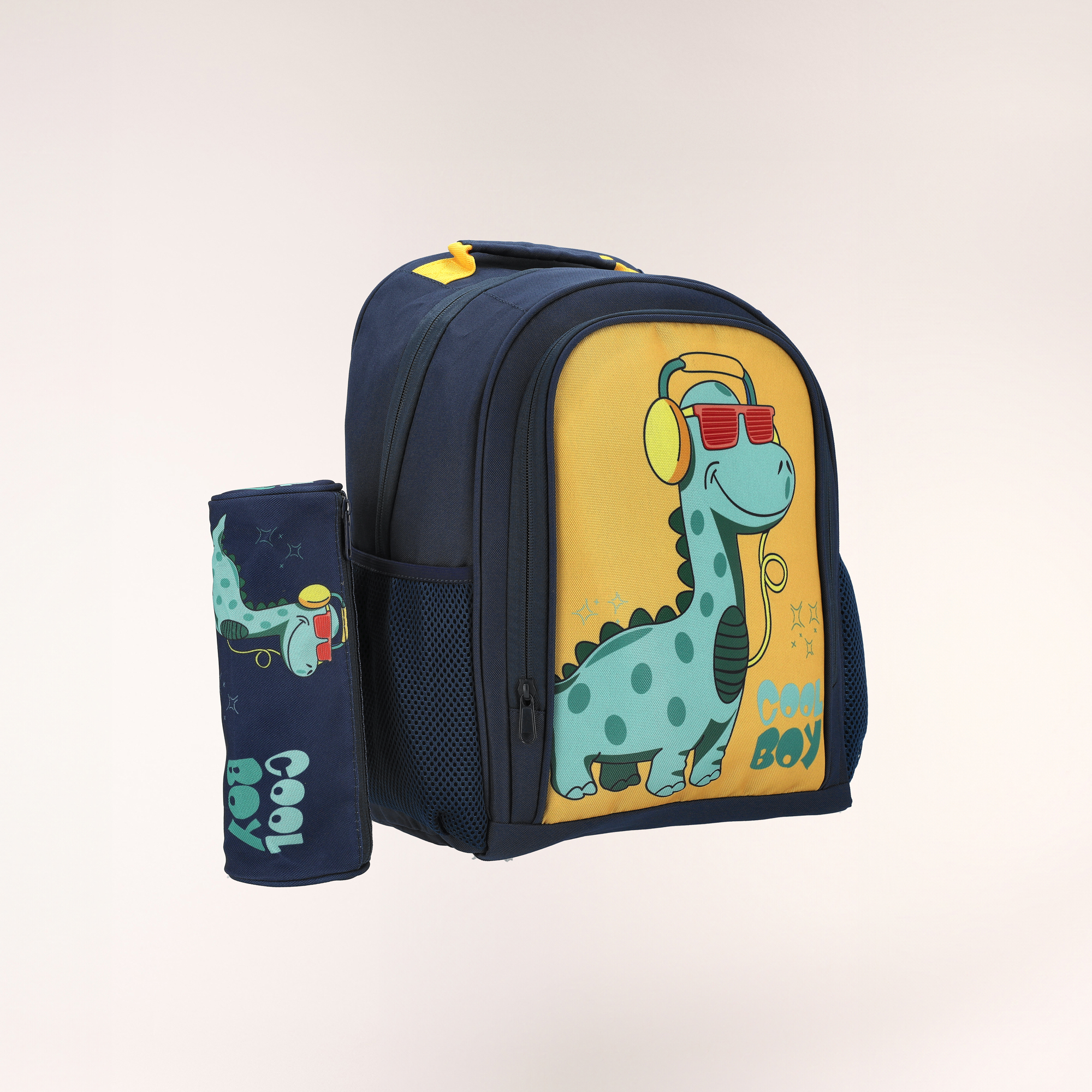 

Small backpack with pencil case ,12 inches , Dino