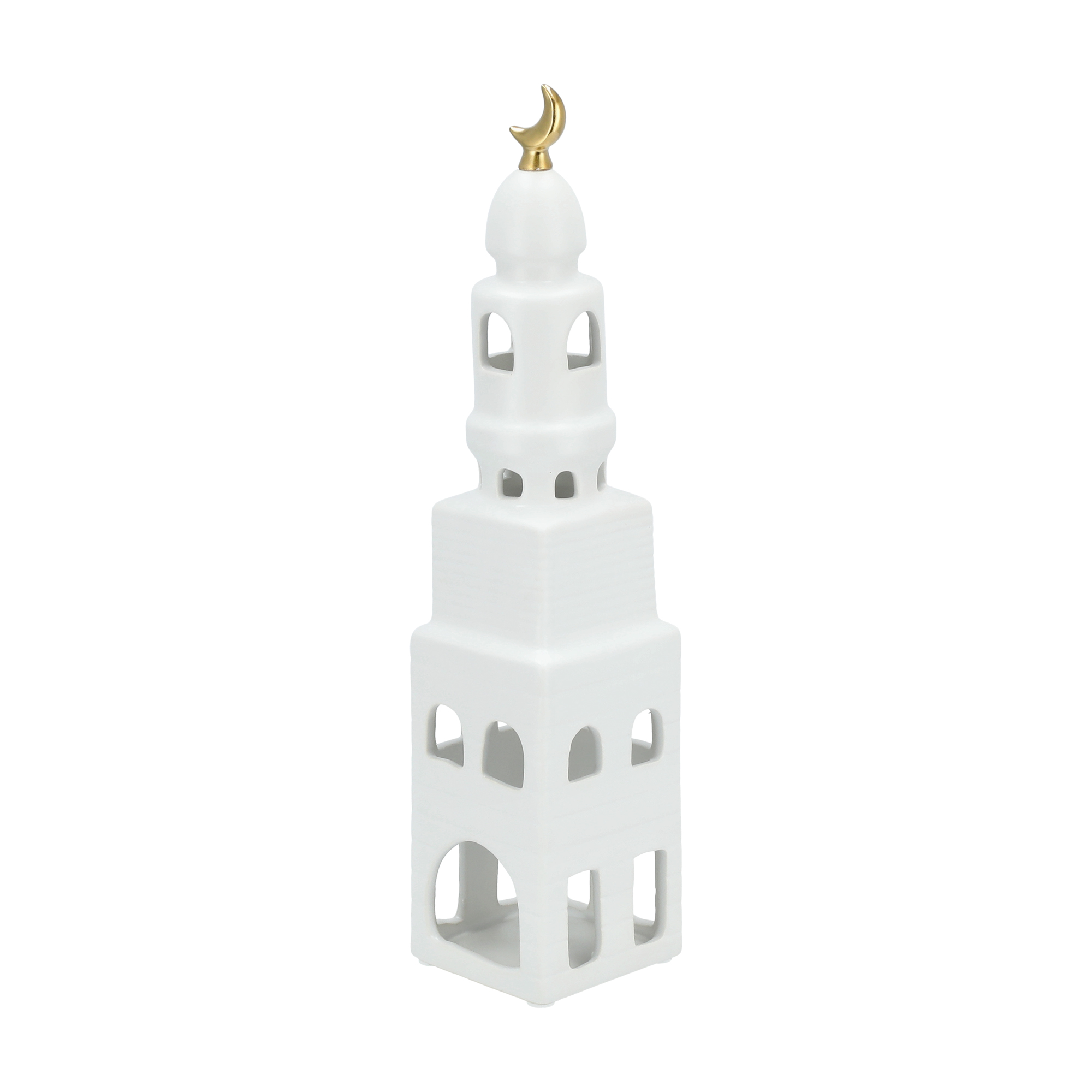 

Ceramic Candle Holder 8.2*8.2*36 Cm