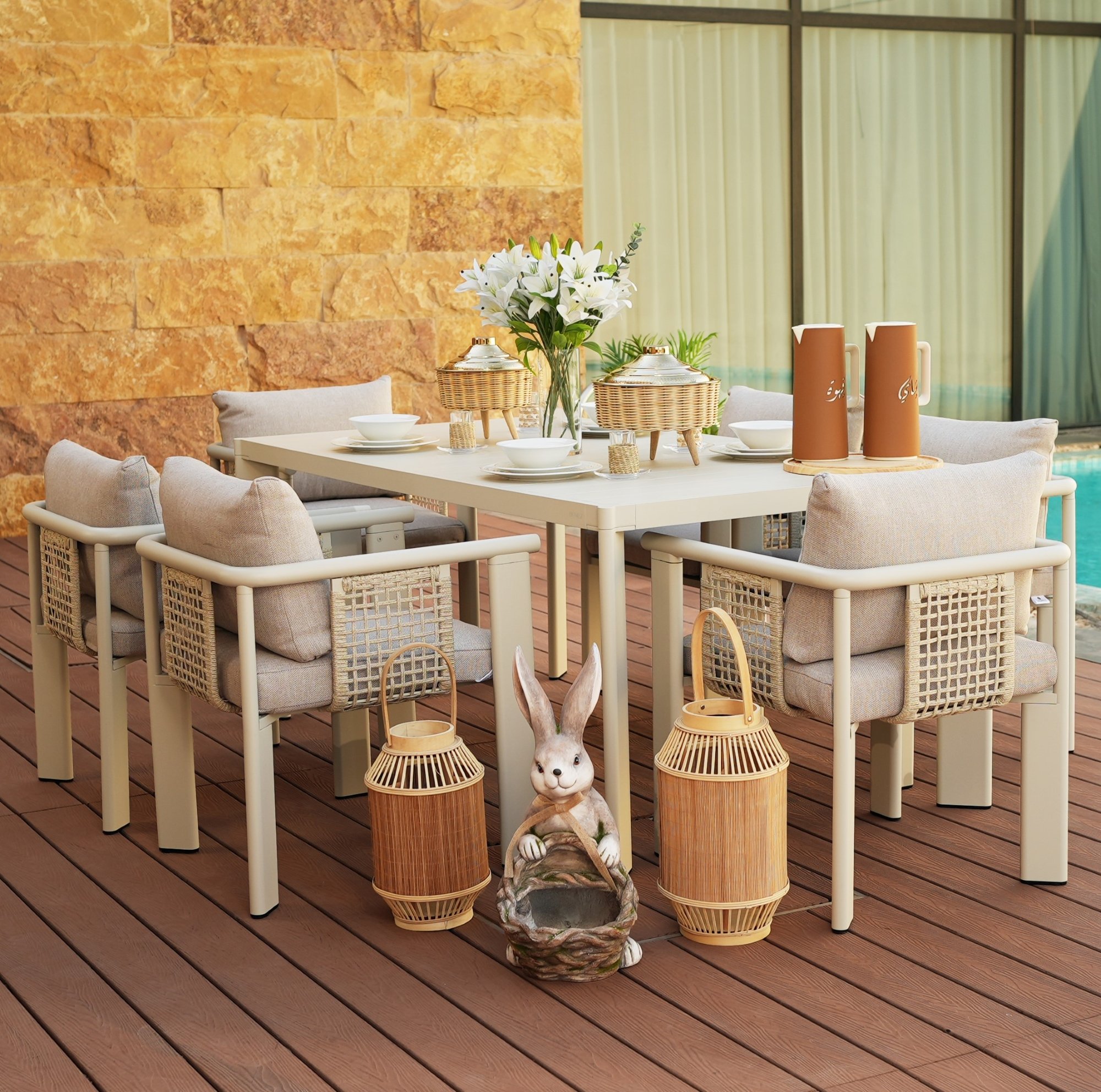 Homez Dining Table With Chairs