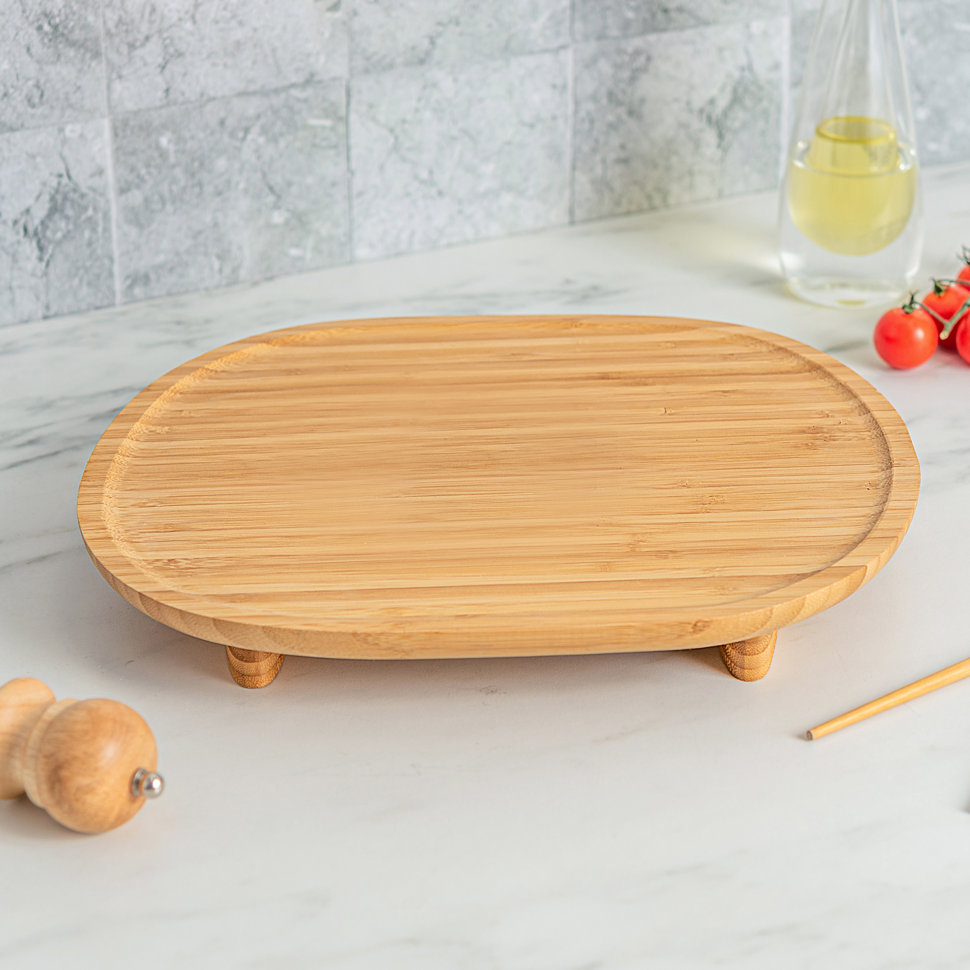 

Bamboo Oval Server Dish