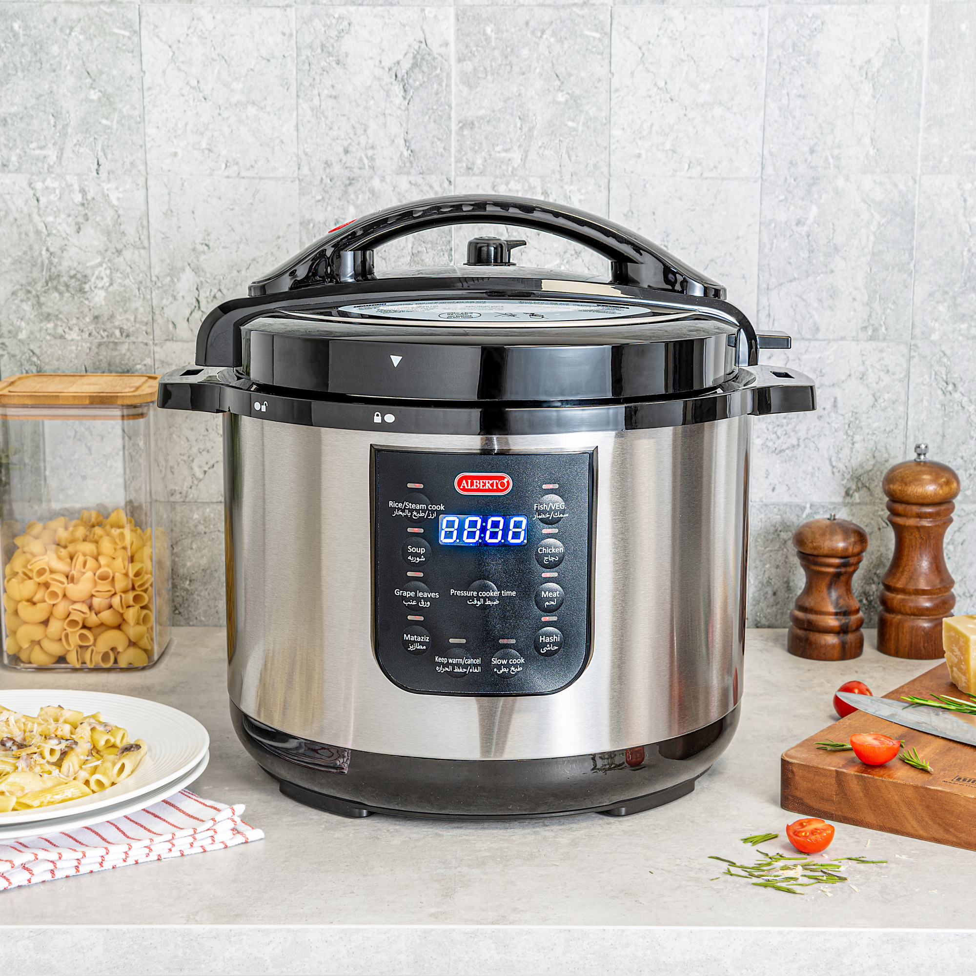 

Alberto 10L 1400W granite pressure cooker