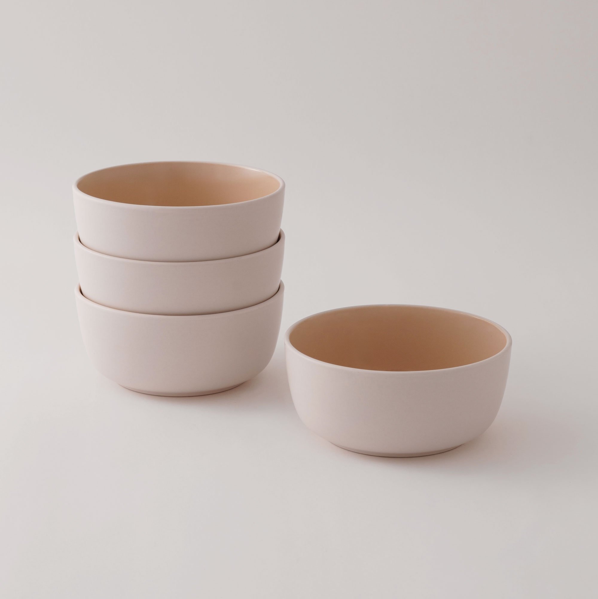 لا ميسا طقم سلطانيات 4 قطع فخار