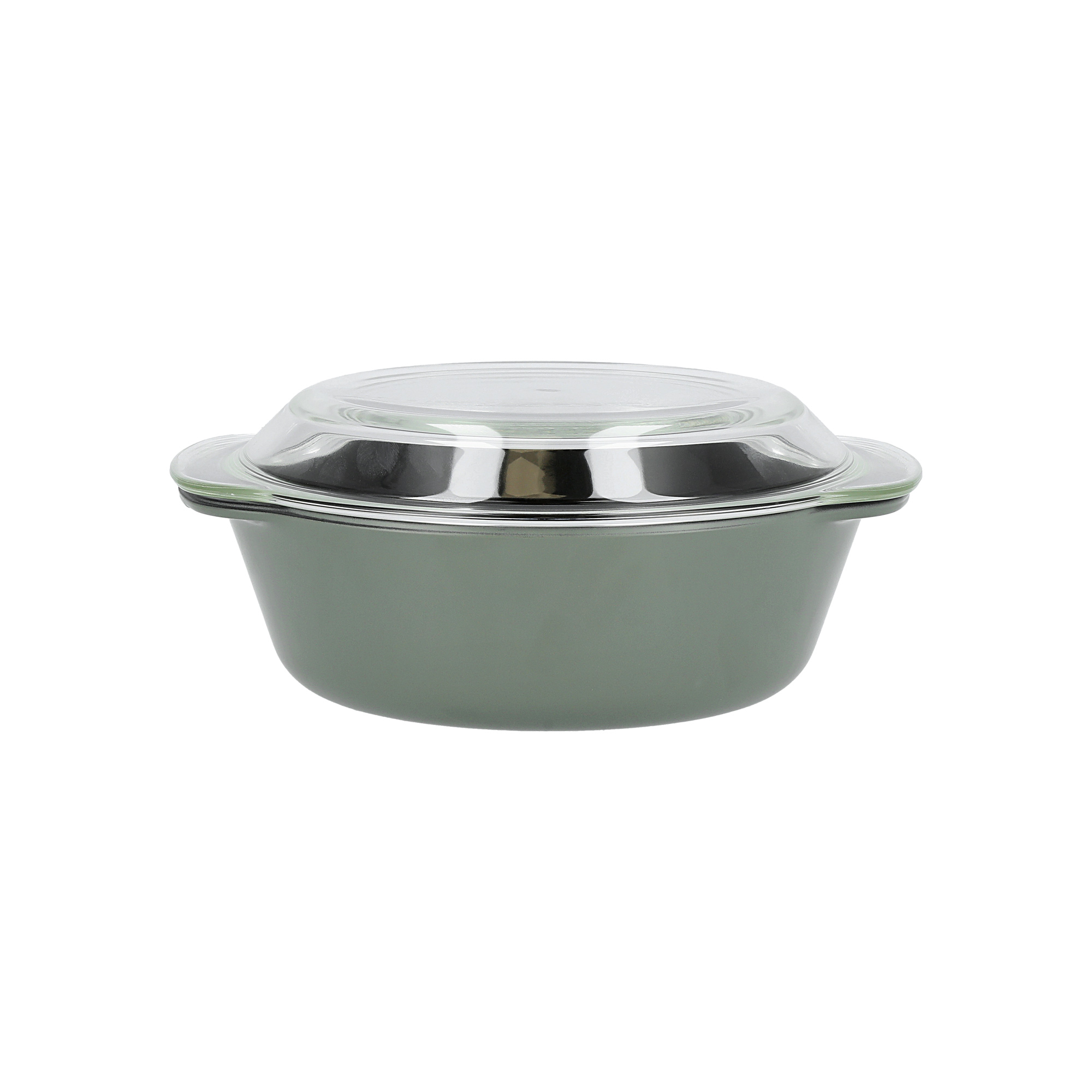 

Glass Casserole With Lid