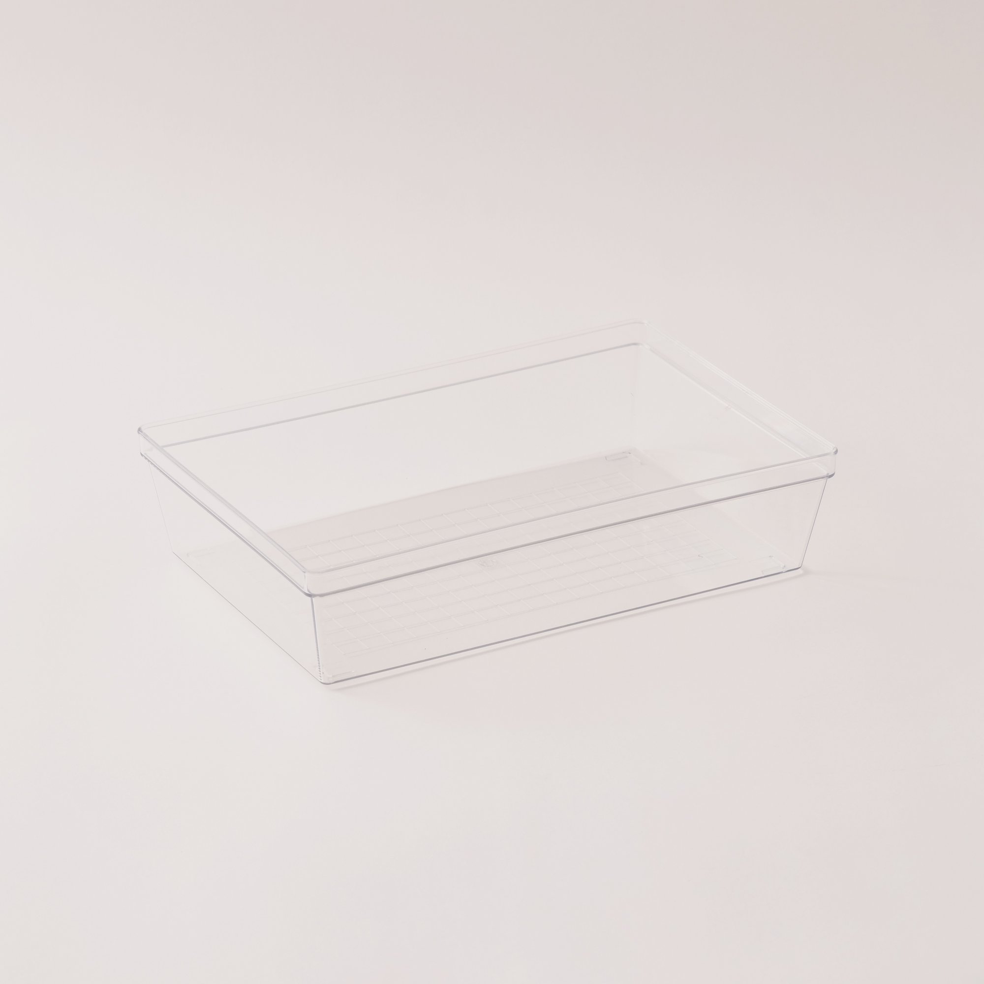 البرتو منظم ثلاجة شفاف عريض 22.7*15.1*5.3سم