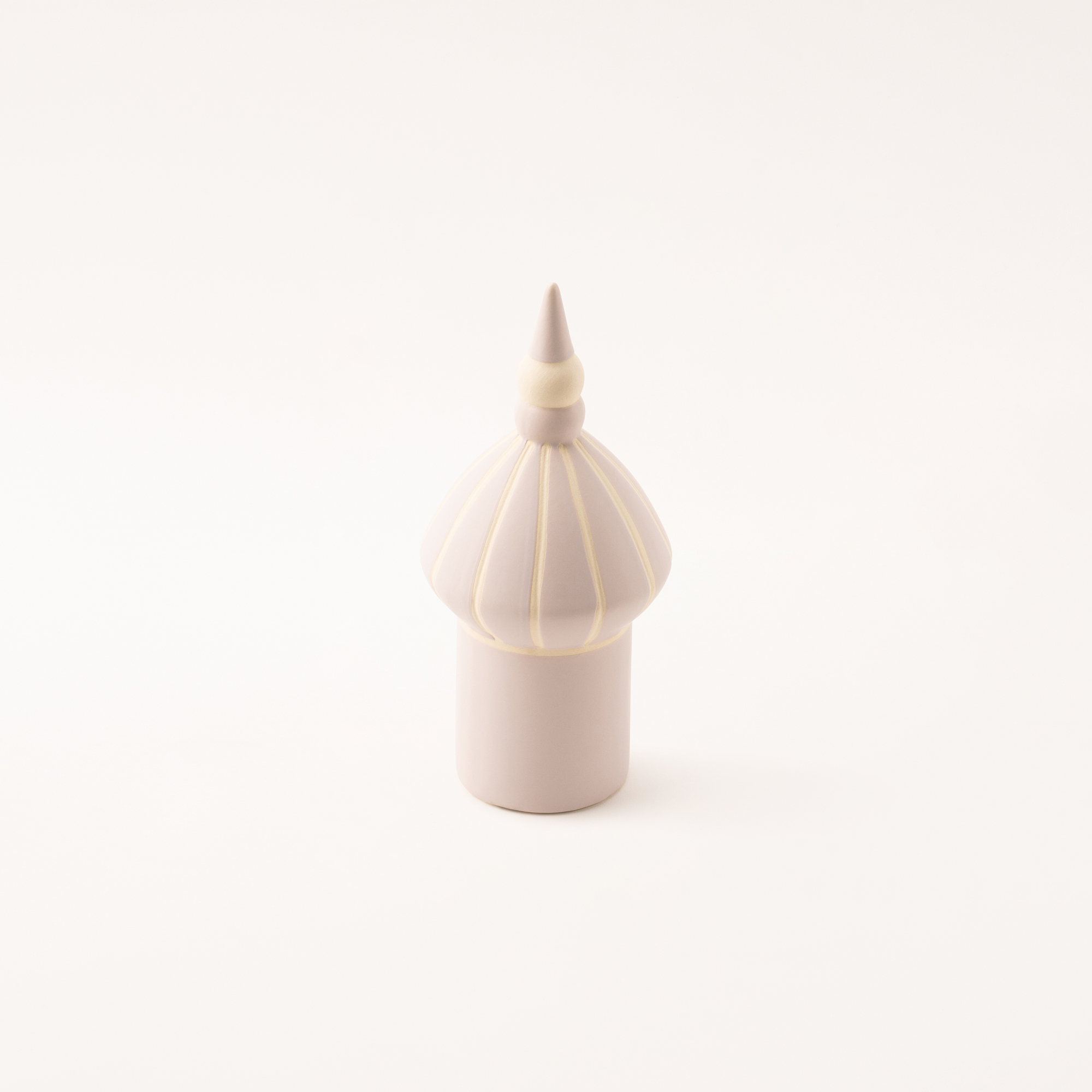 

Homez purple ceramic Ramadan decoration 11.5*11.5*25.2 cm