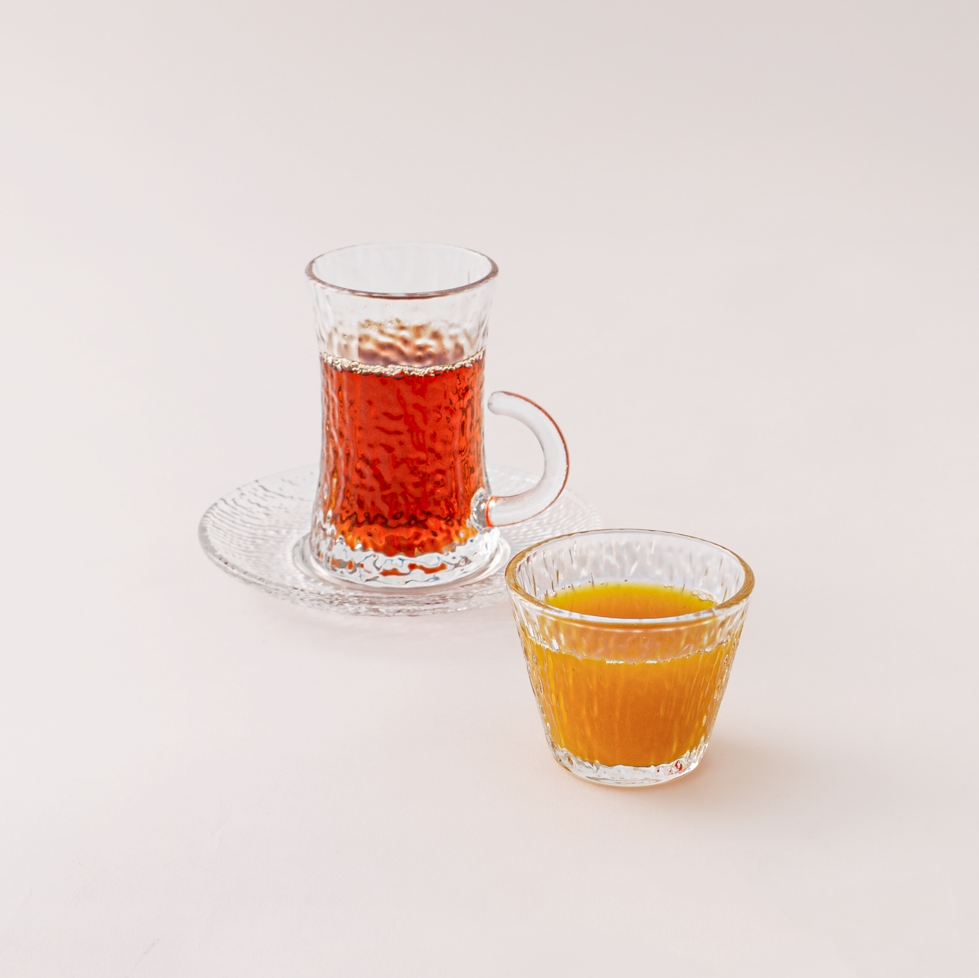 

Dallaty clear glass tea and coffee set 18 pcs