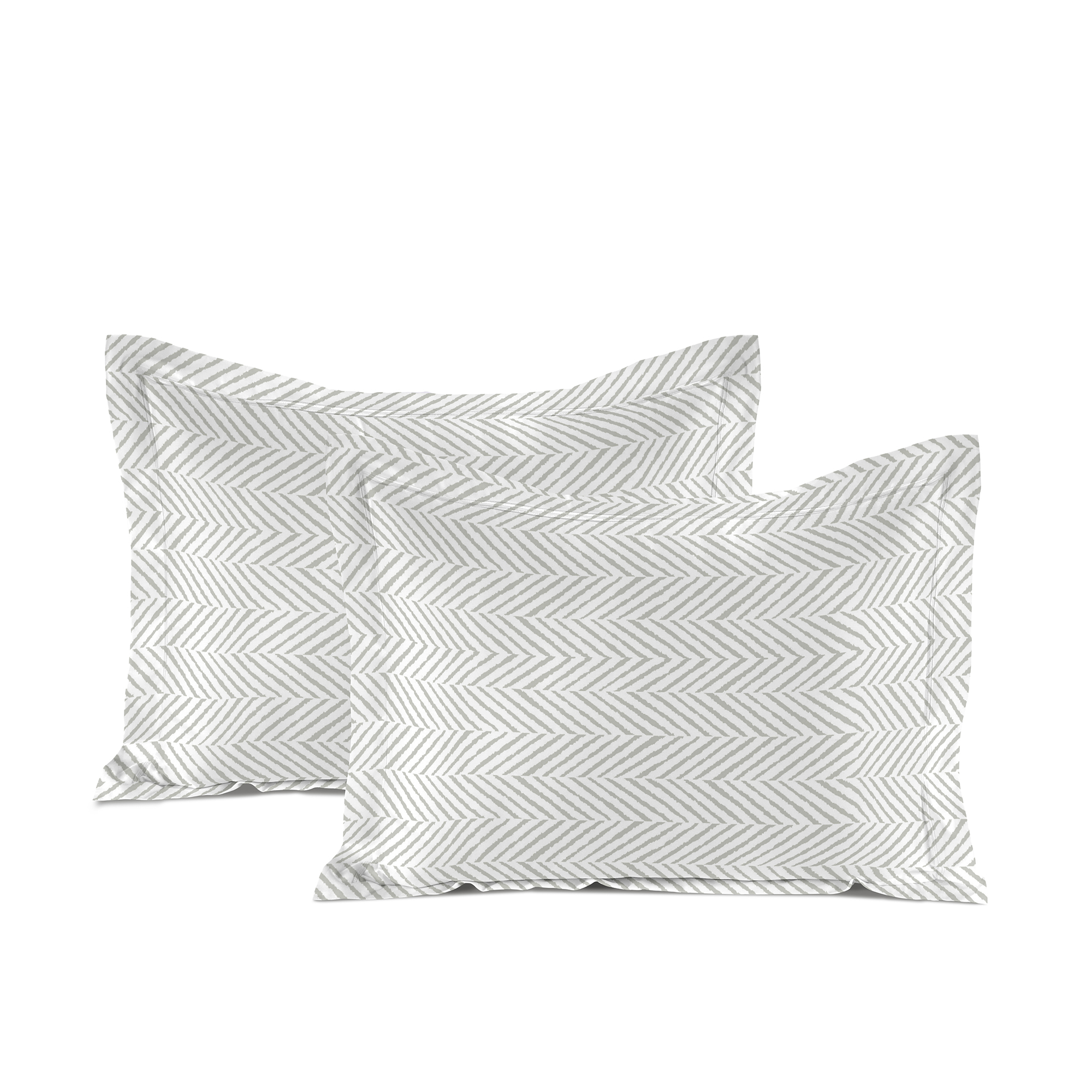 

Cottage 2 pcs beige percale cotton pillowcases 50*75 cm 200 thread count