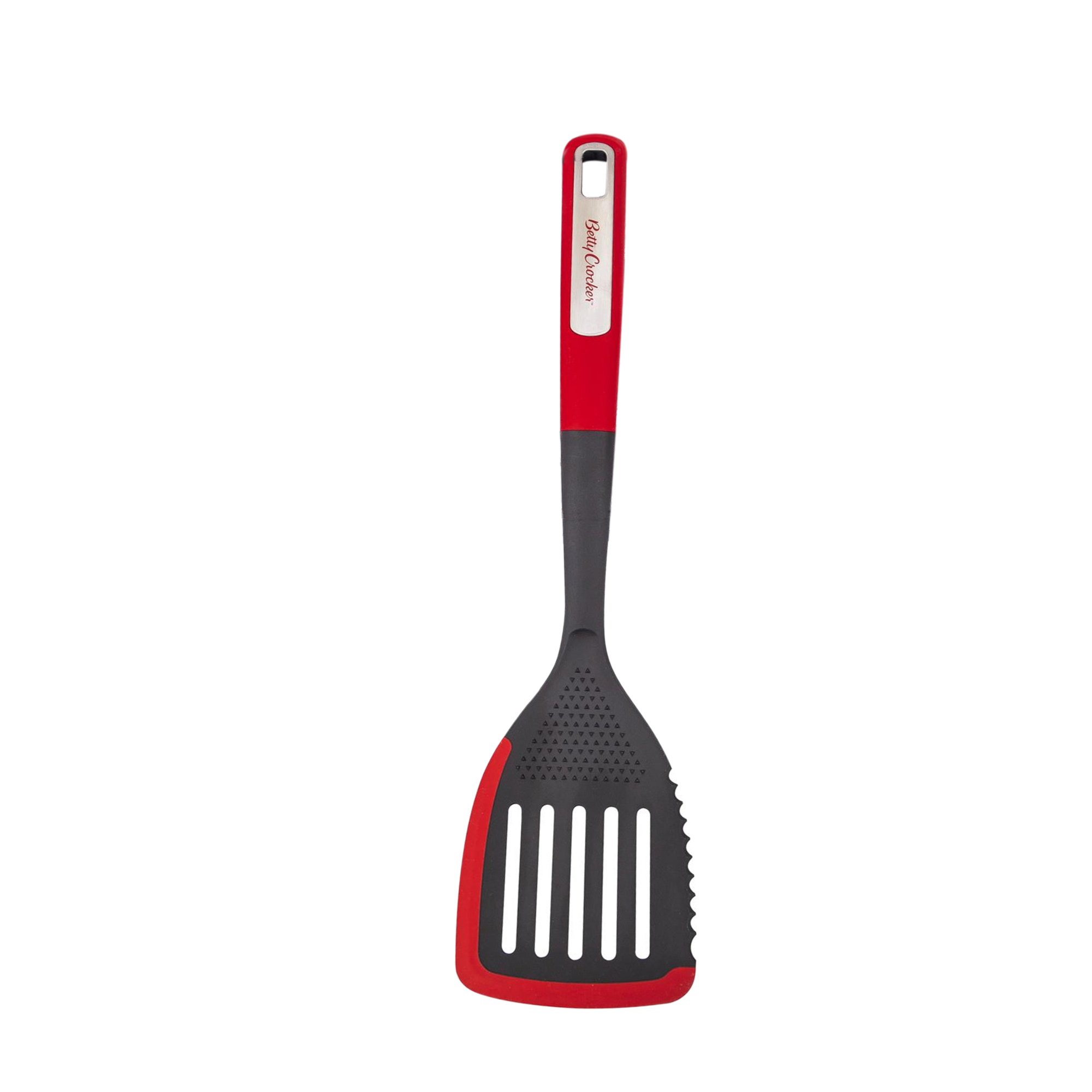 

Betty Crocker Silicone Slotted Turner W/ Handle L: 34Cm