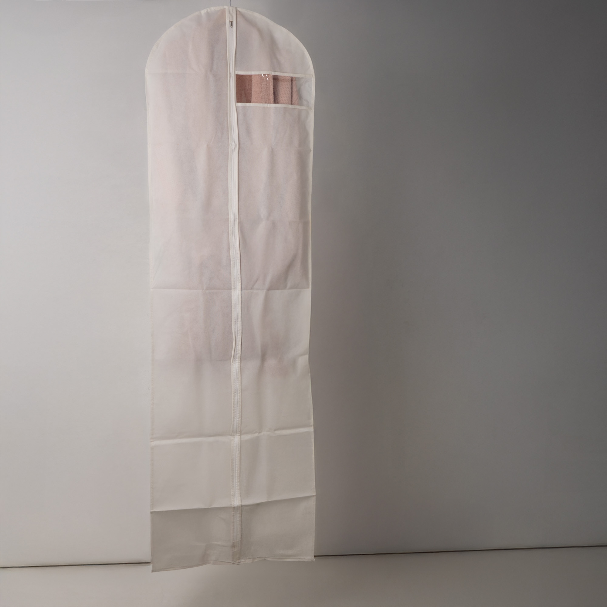 هومز منظم ملابس حقيبة بدلة من البوليستر، بيج 42*29*38 سم