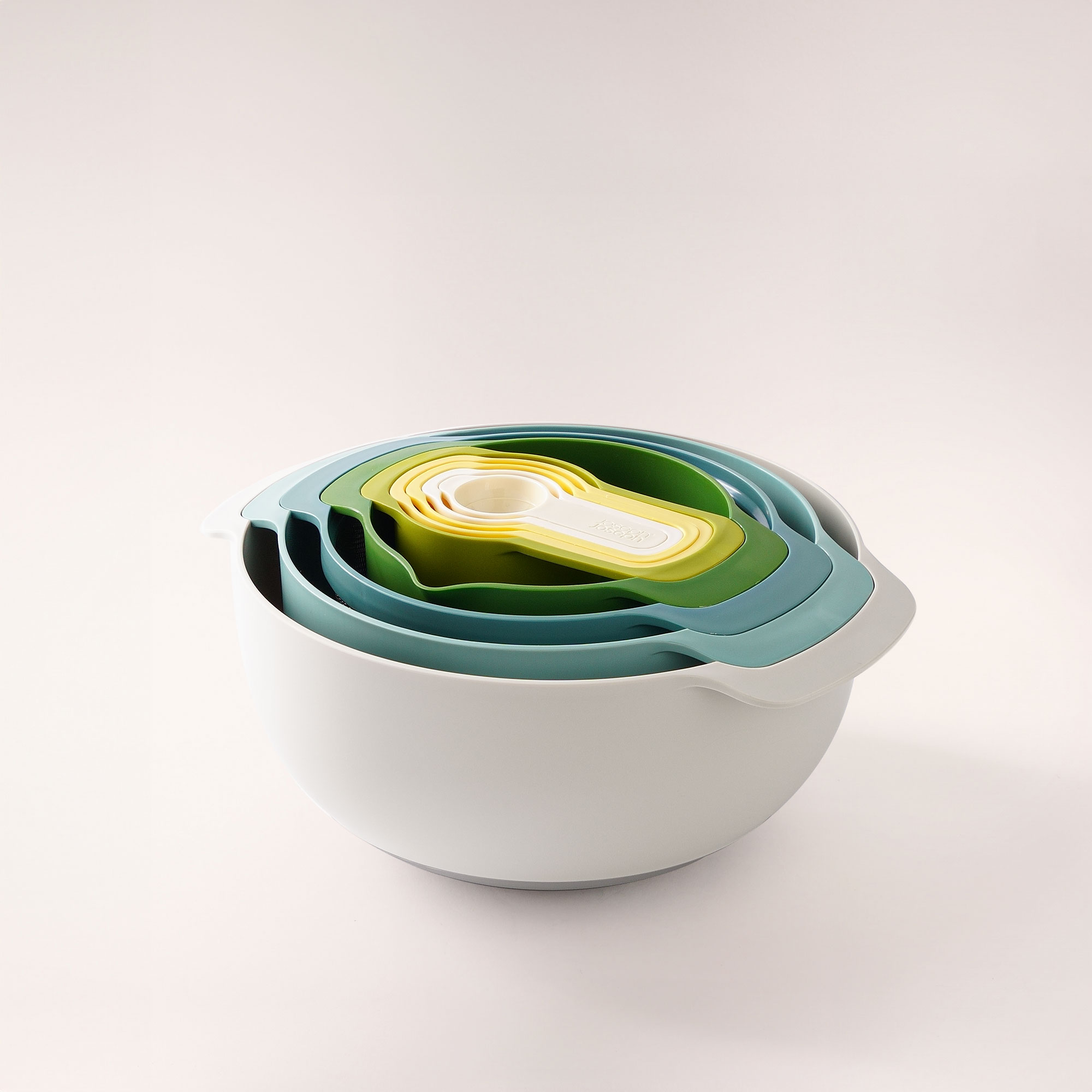 

Joseph joseph nest9 plus salad preparation set opal