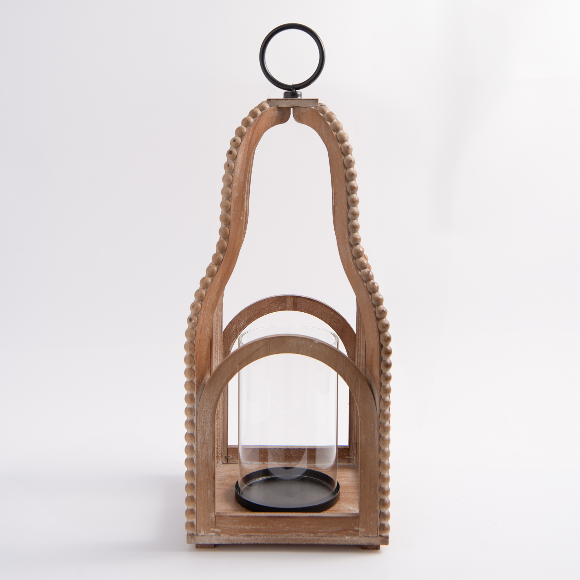 

Lantern wood 22*22*56 cm