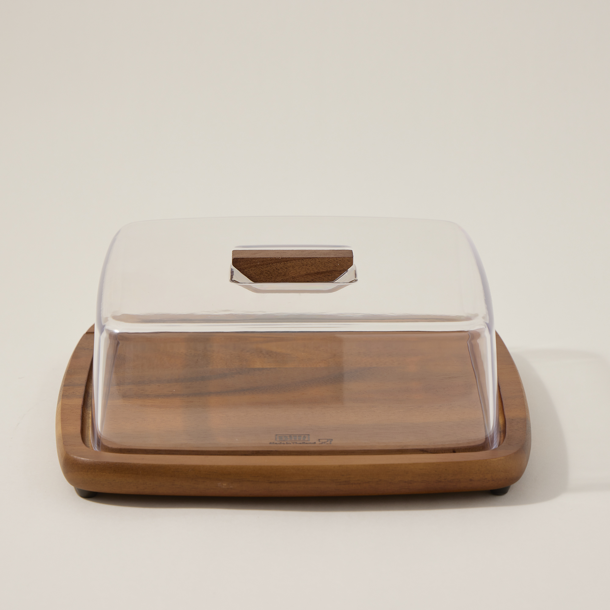 

Billi wooden cheese board with acrylic lid 29.50*29.50 cm