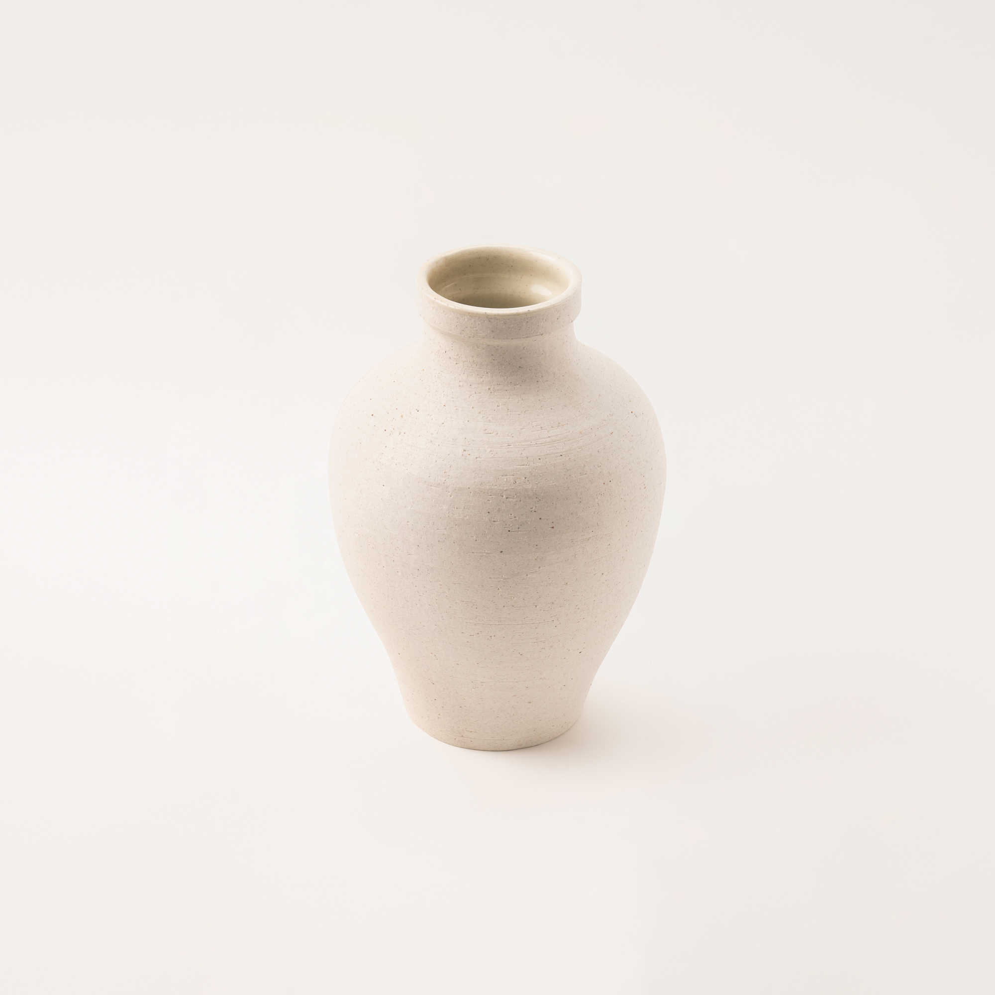 

Selah off white ceramic cylindrical vase