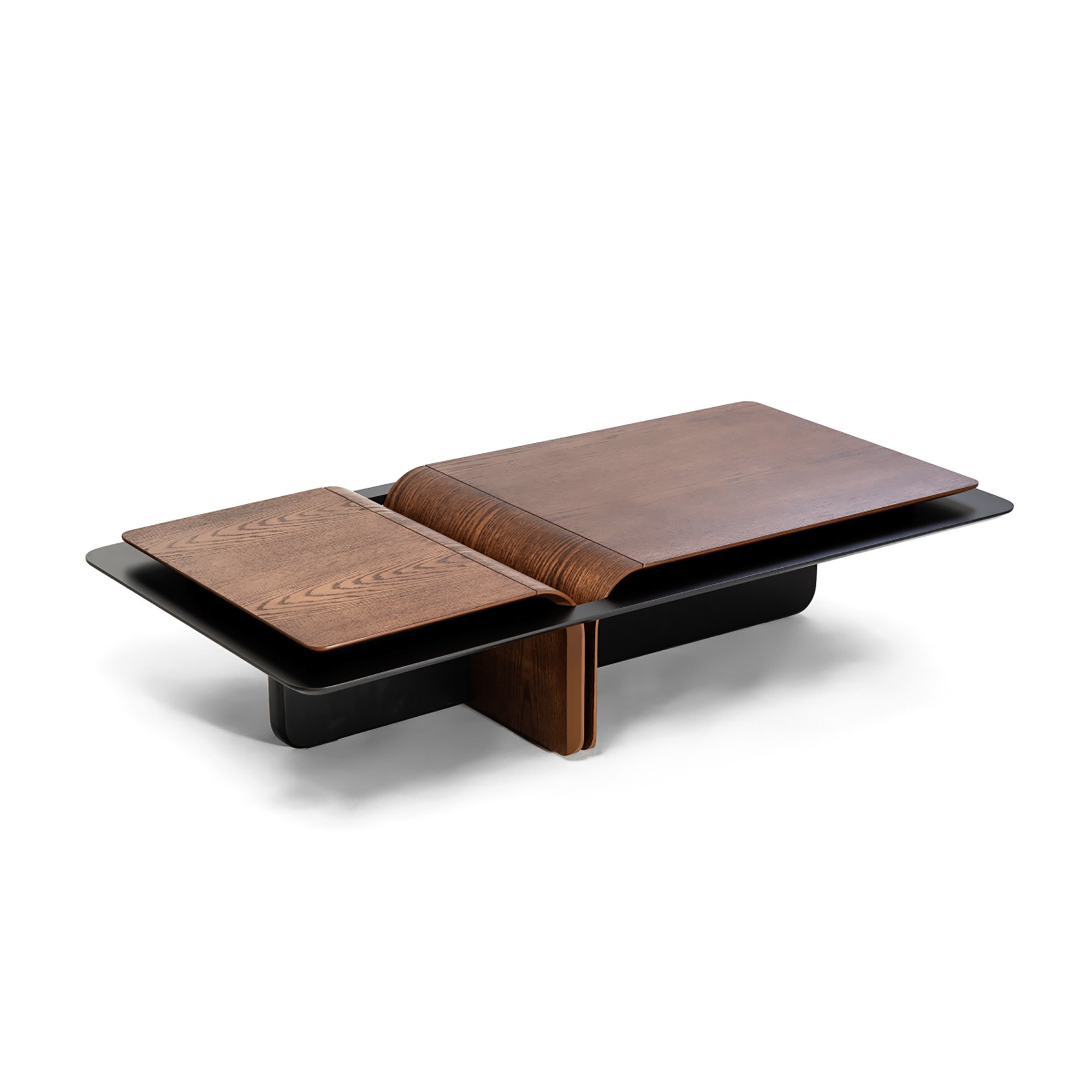 Homez donna centre table, walnut 140*70*30 cm