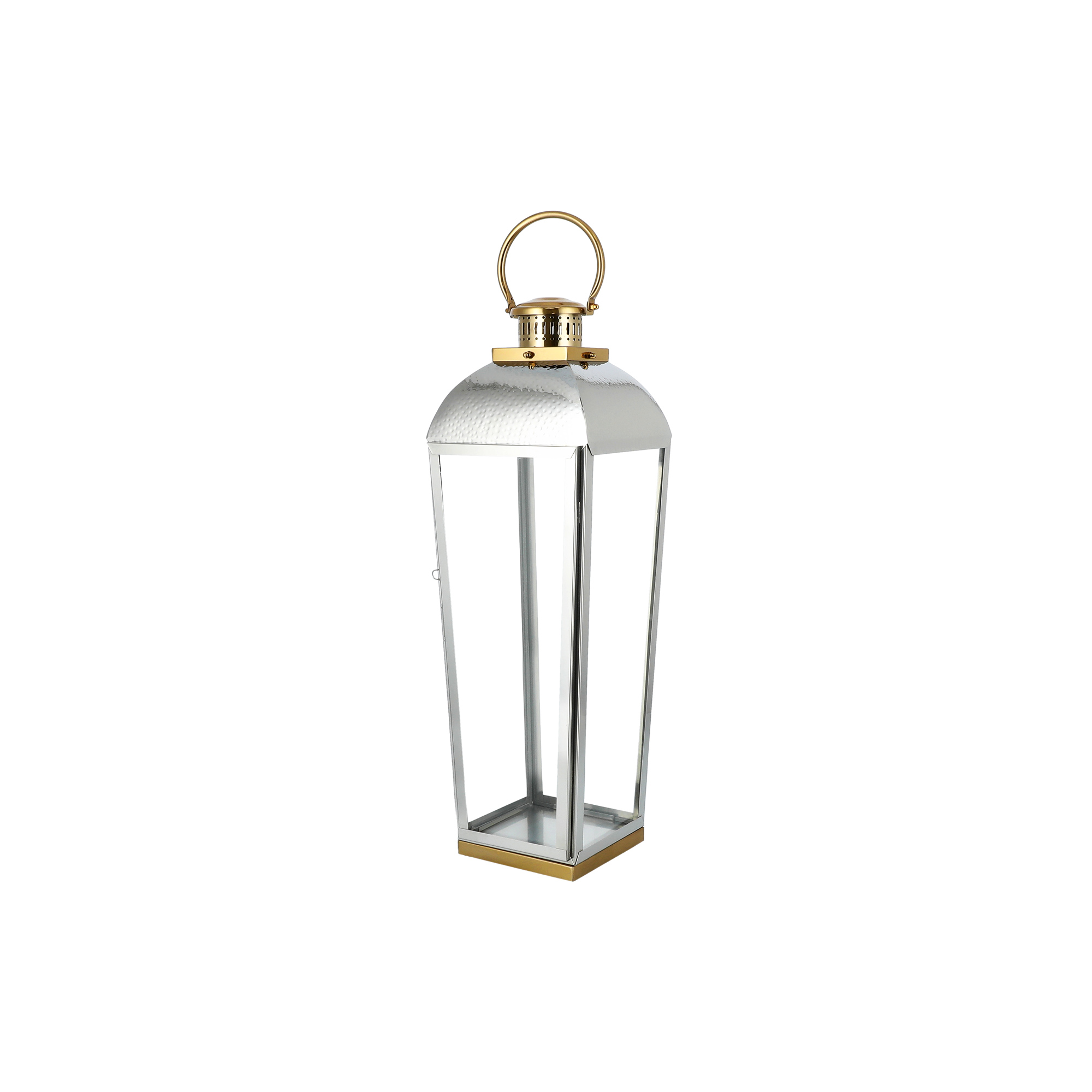 

Lantern Gold And Silver 25.4 Cm X Ht:81 Cm