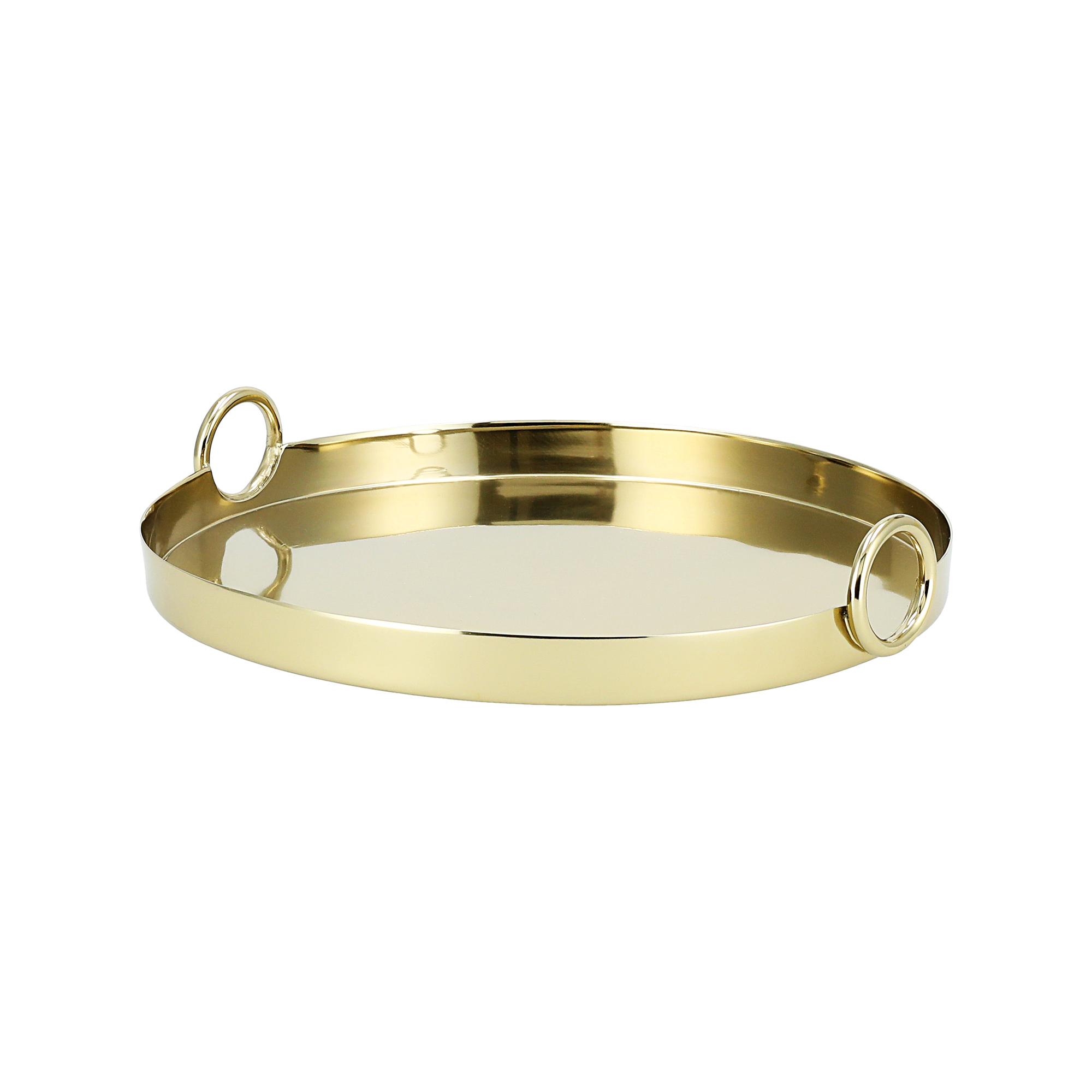 

Gold serving tray 36*36*6.5 cm