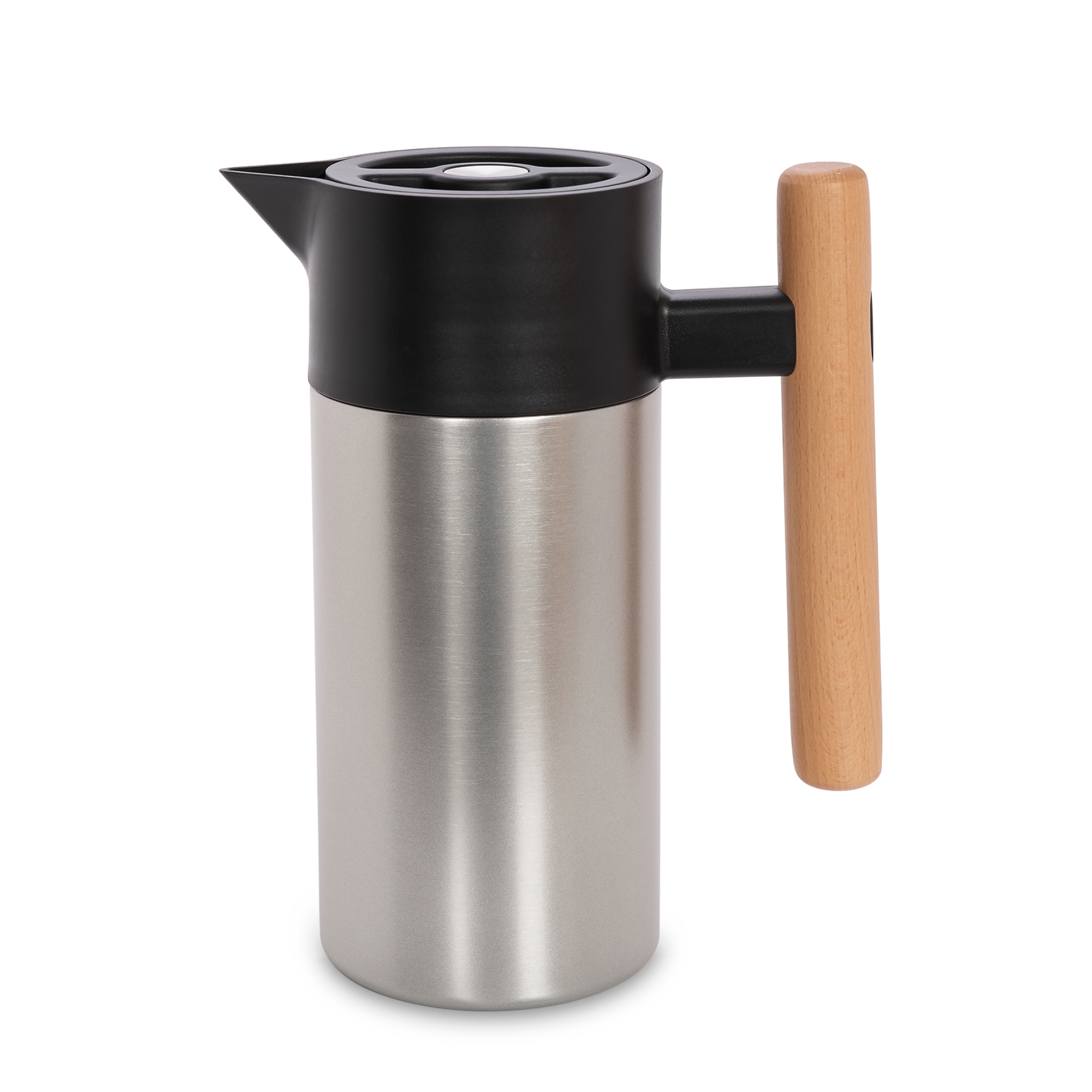 

Dallaty Steel Vacuum Flask Nature Matt Silver 1.2L
