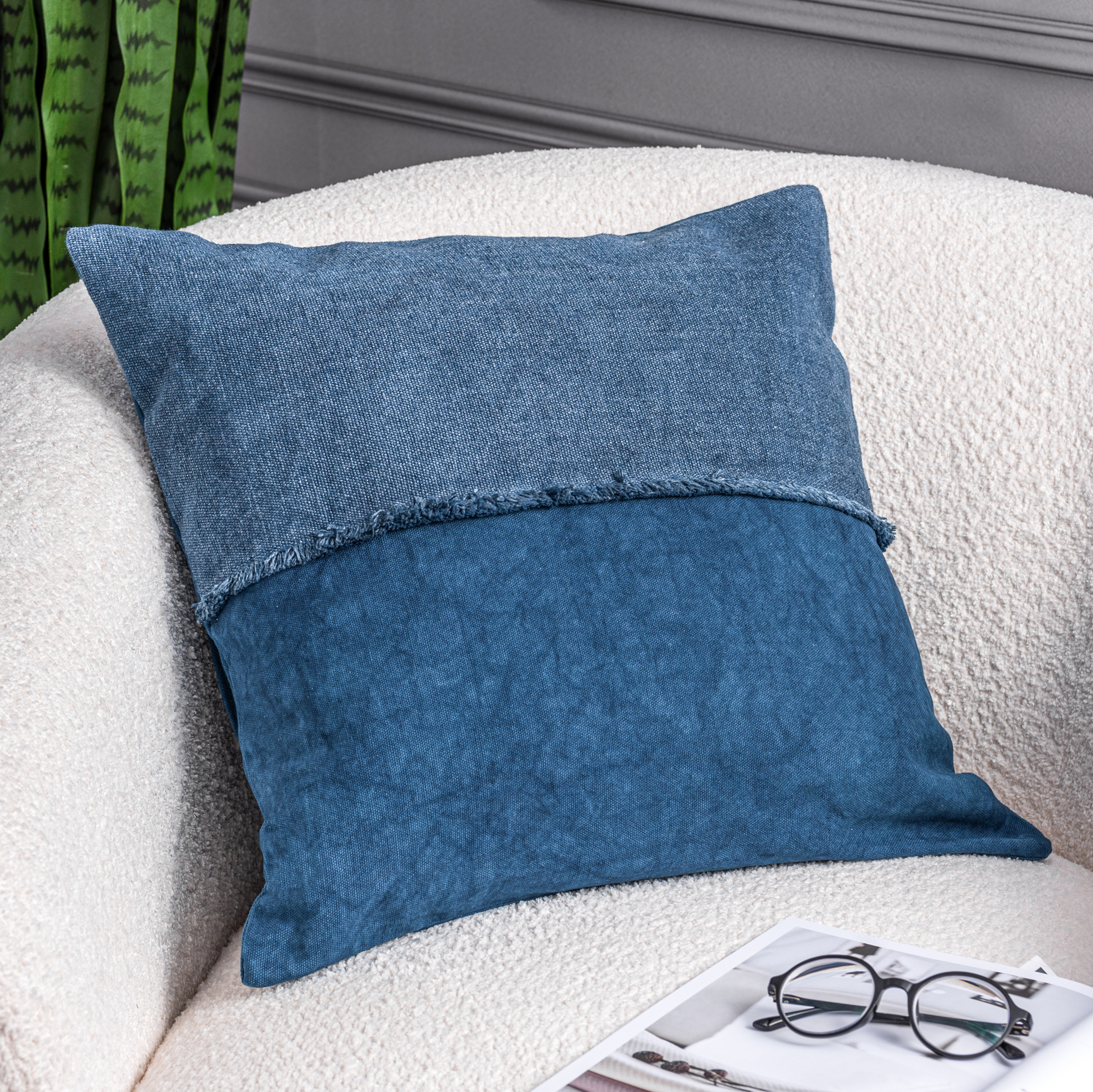 

Plain Cotton Cushion 50*50 cm
