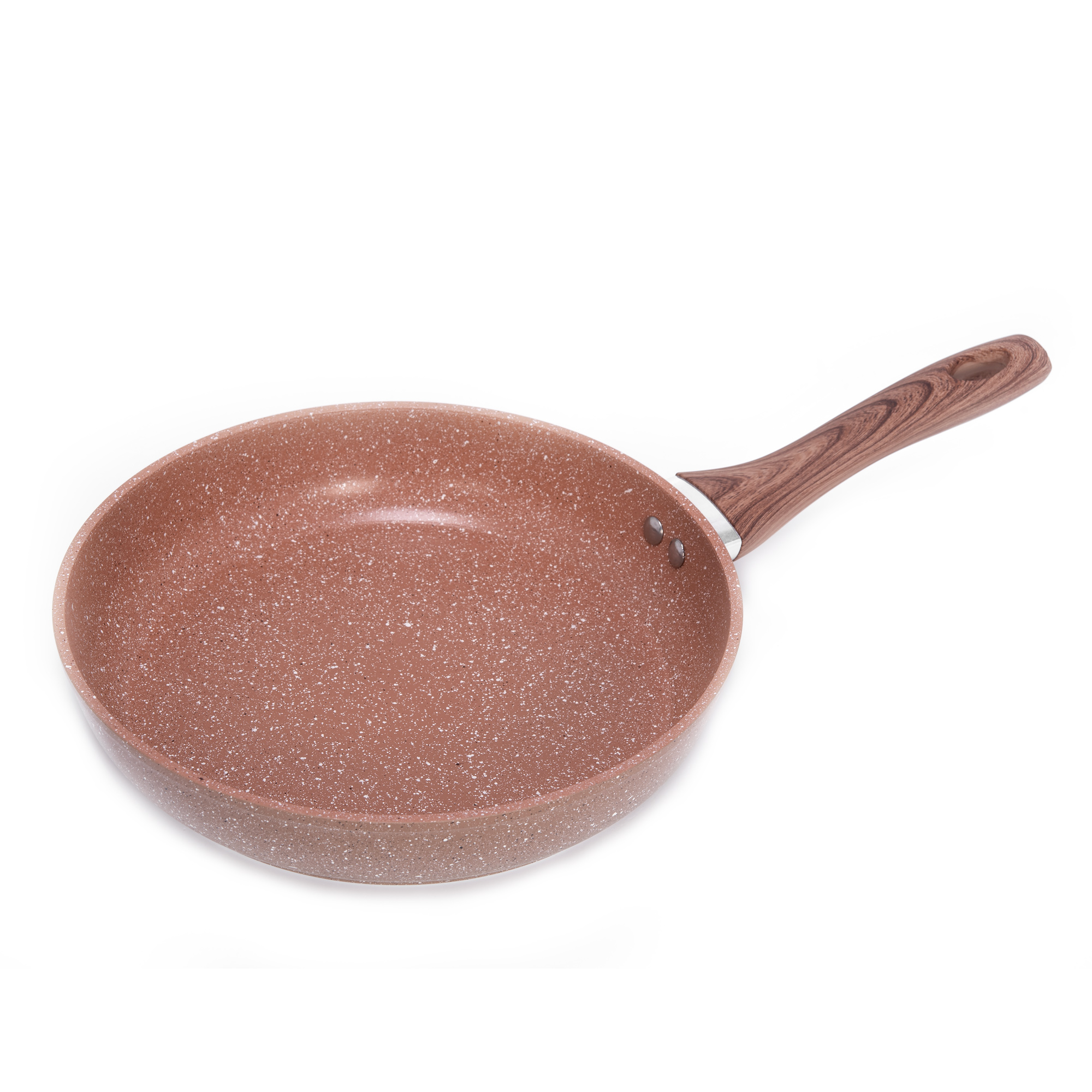 

Alberto Nonstick Frypan 26Cm Marble Brown Color