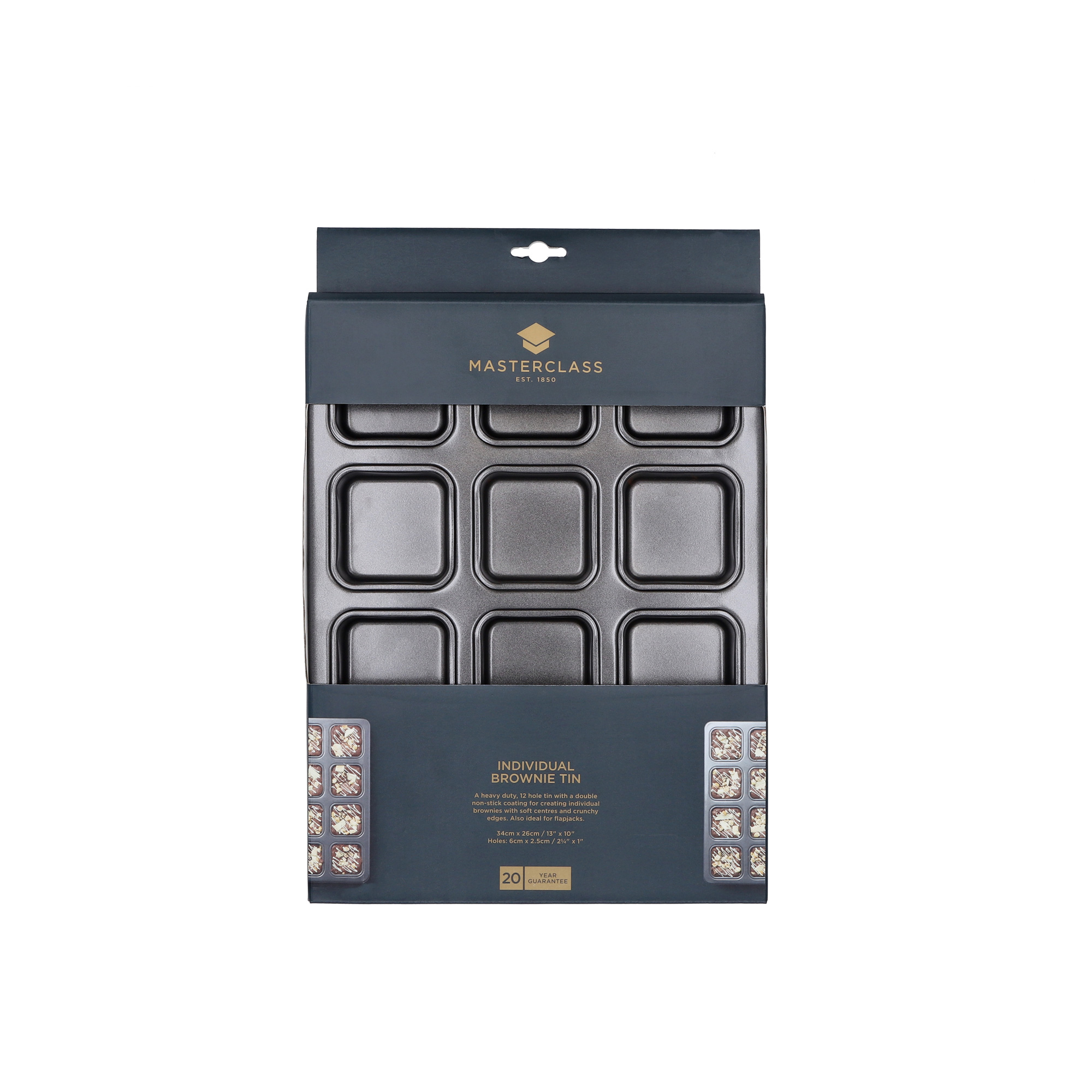 

Masterclass non stick brownie pan 34*26 cm
