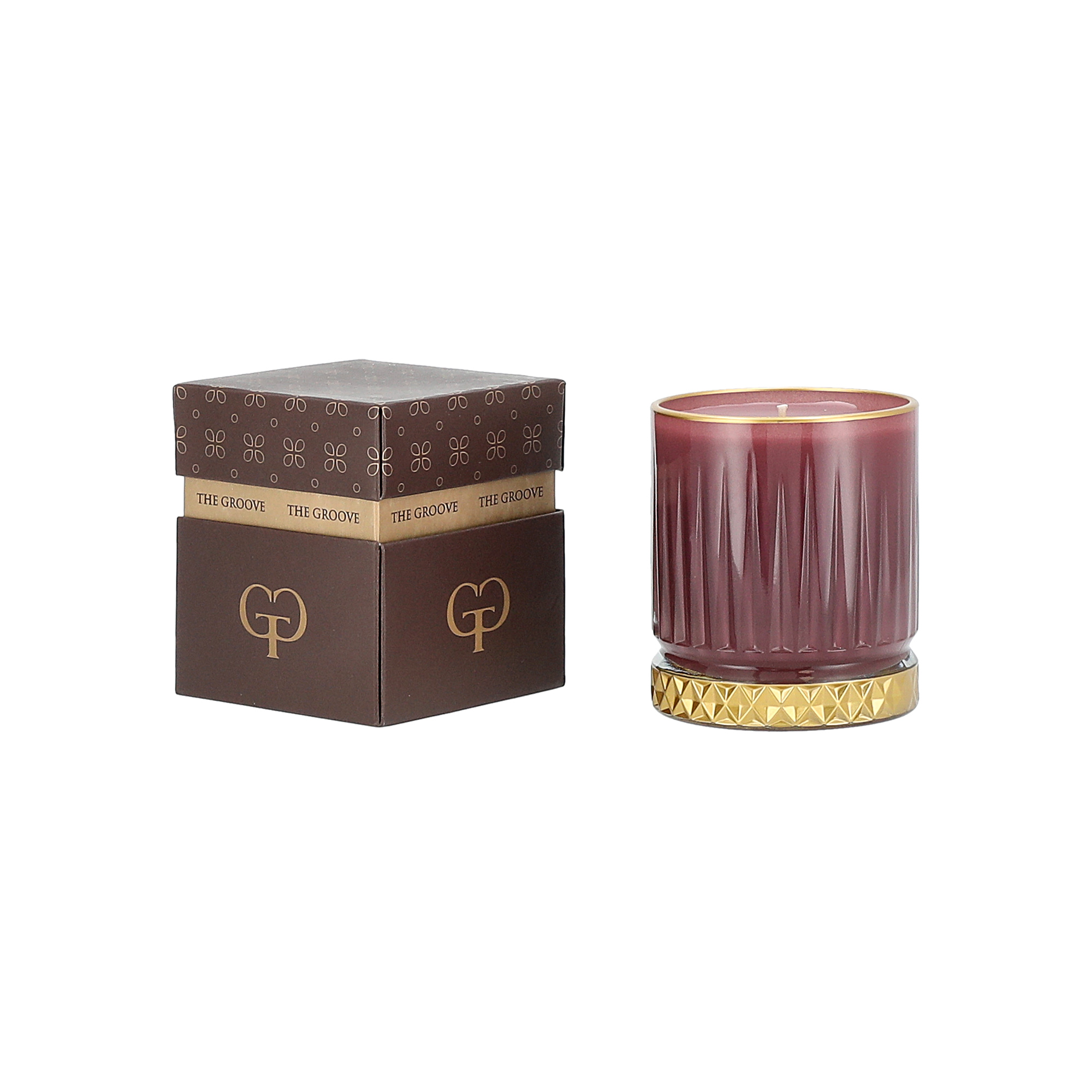 

Gloria gold candle 8.5*9.5 Cm Rose
