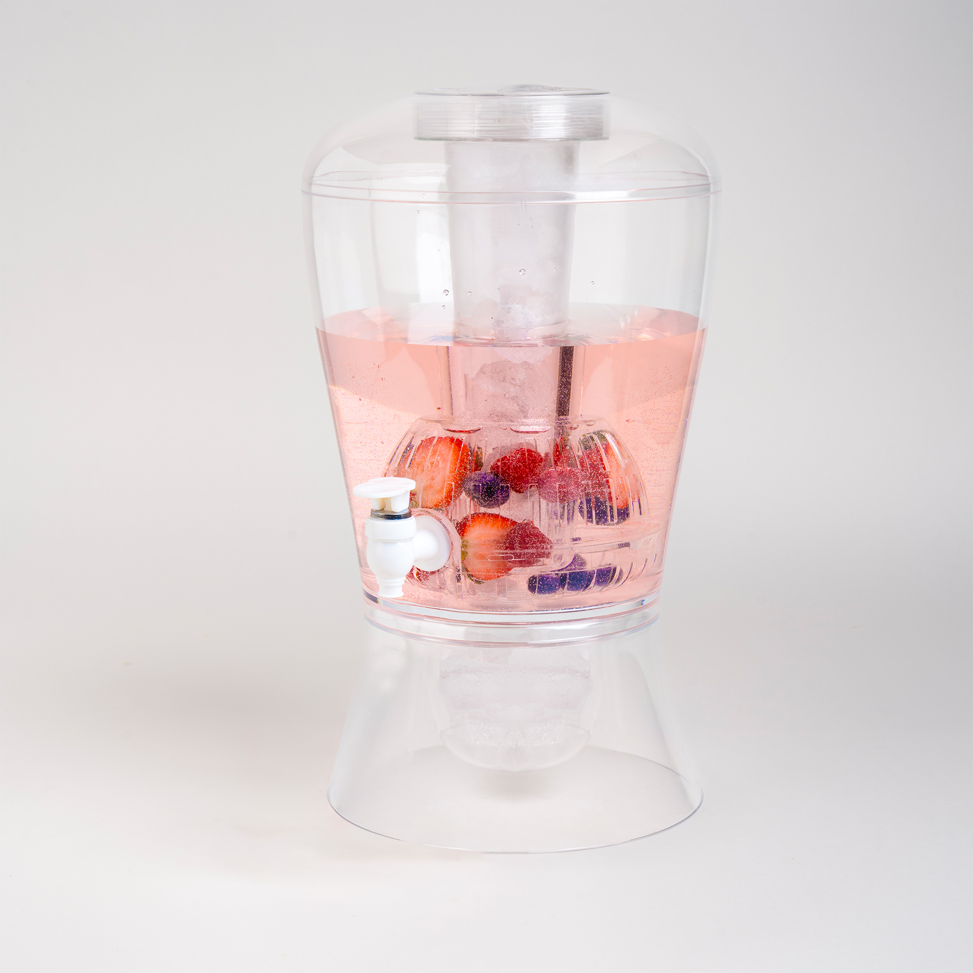 

Alberto Beverage Dispenser With Ice Chamber