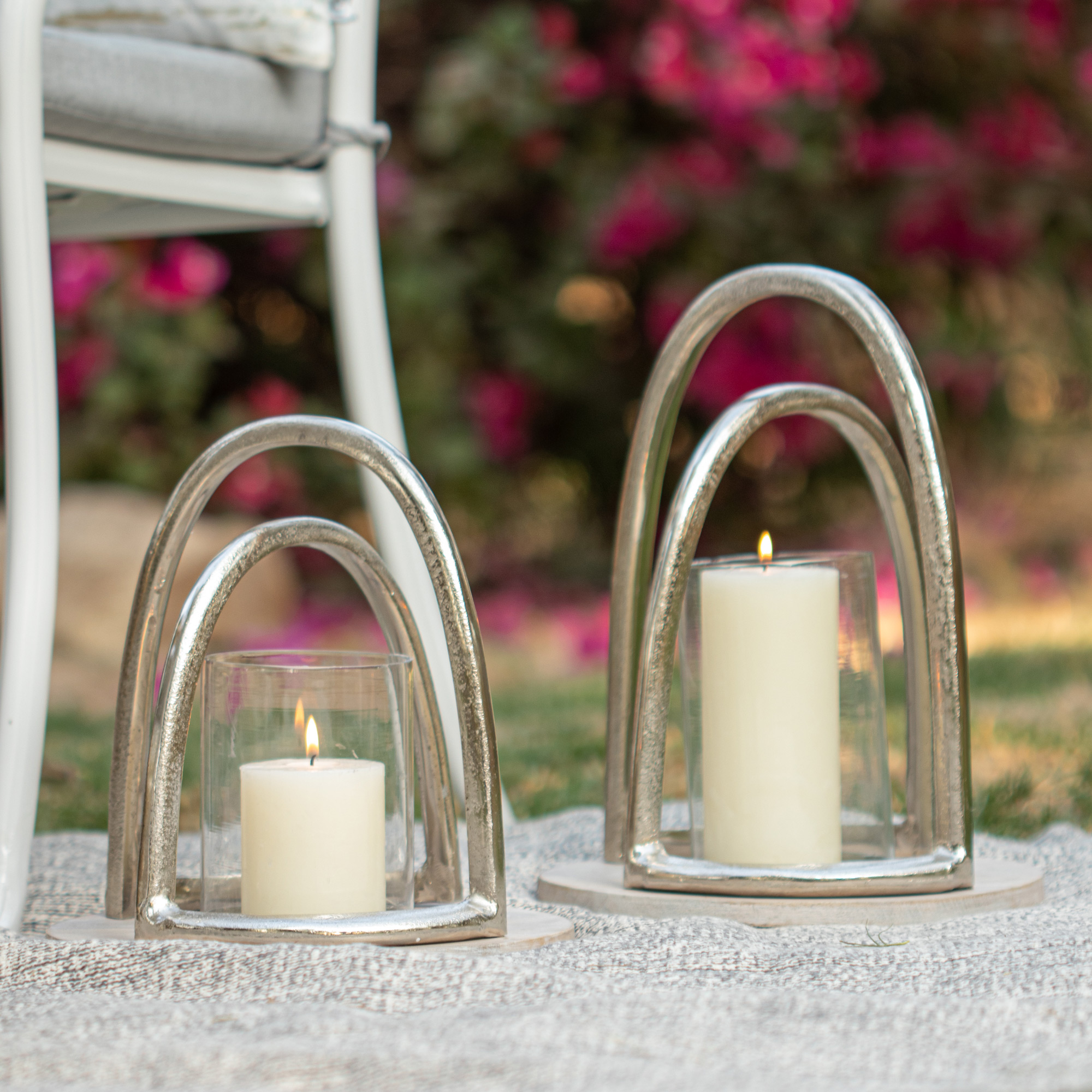 

Candle Holder Silver 24*31 cm