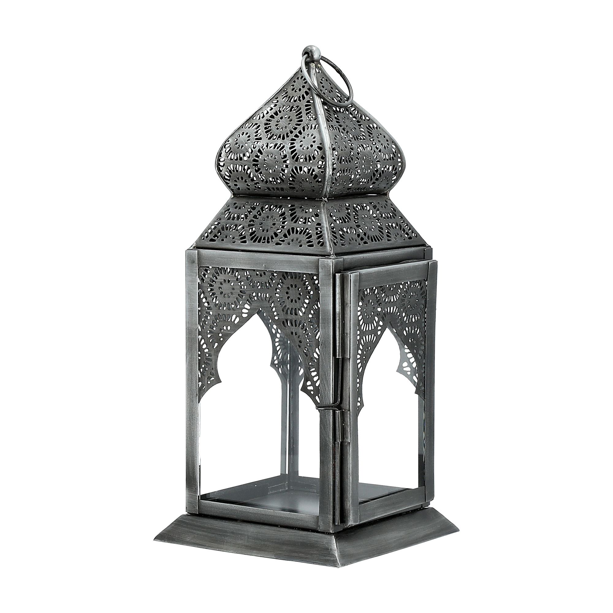 

Metal Lantern 13*13*30 Cm