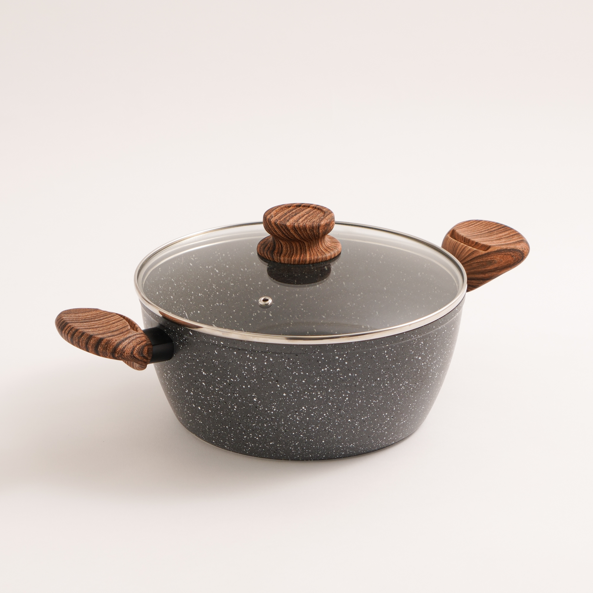 

Alberto granite pot with glass lid, 24 cm