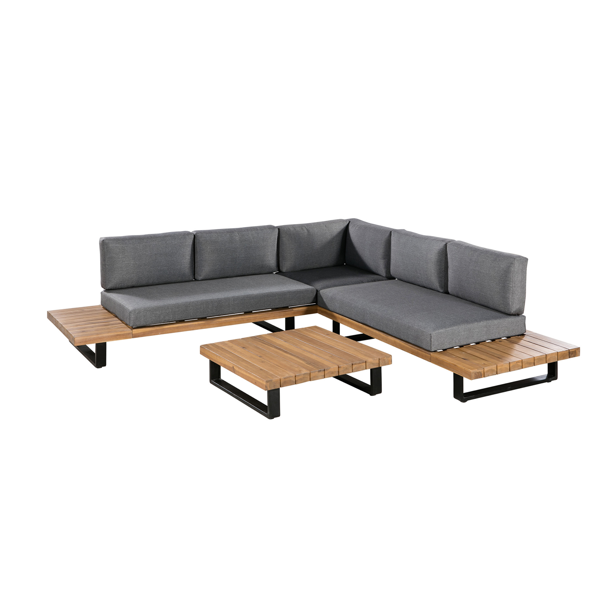 

3 Piece Corner Sofa Set Baston 255*255*H67 cm