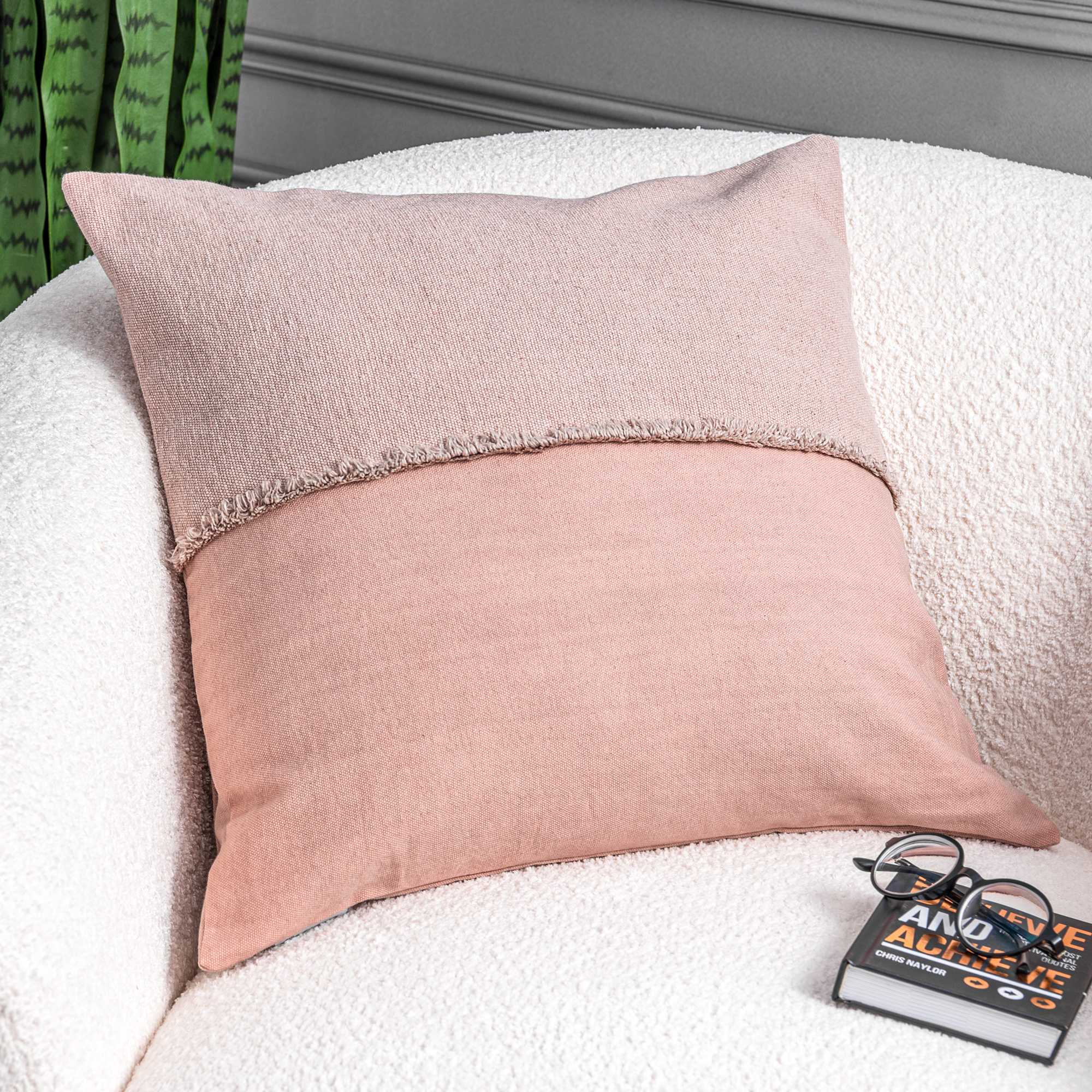 

Plain Cotton Cushion 50*50 cm